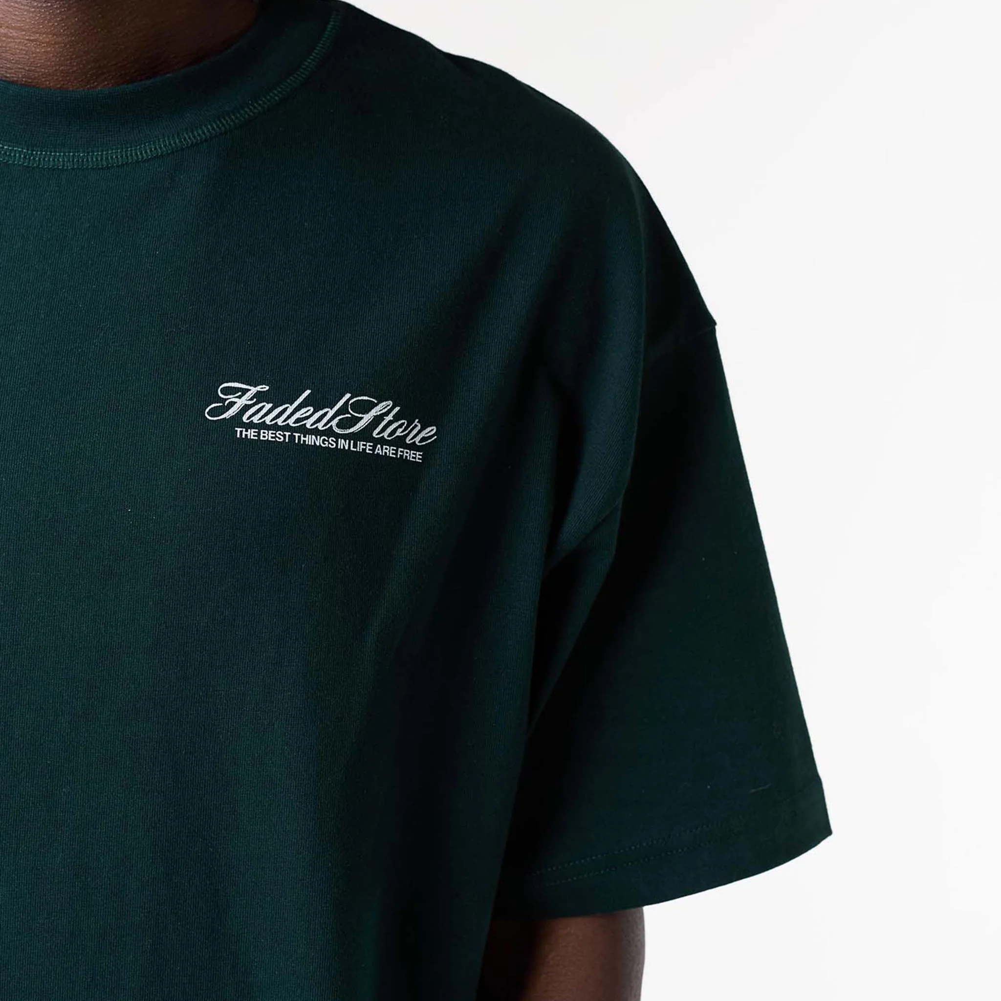 Late Nights T-Shirt | Forest Green - Image 7