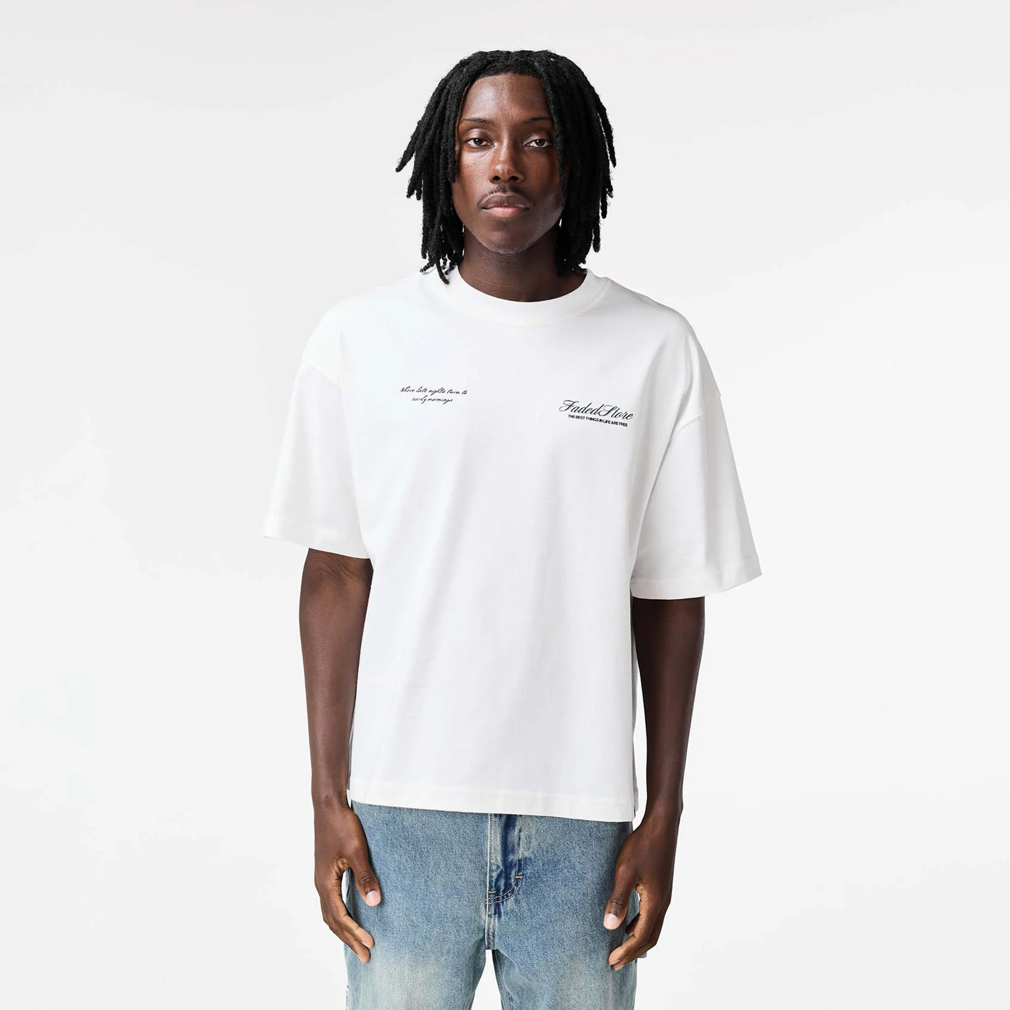 Late Nights T-Shirt | Off White - Image 10
