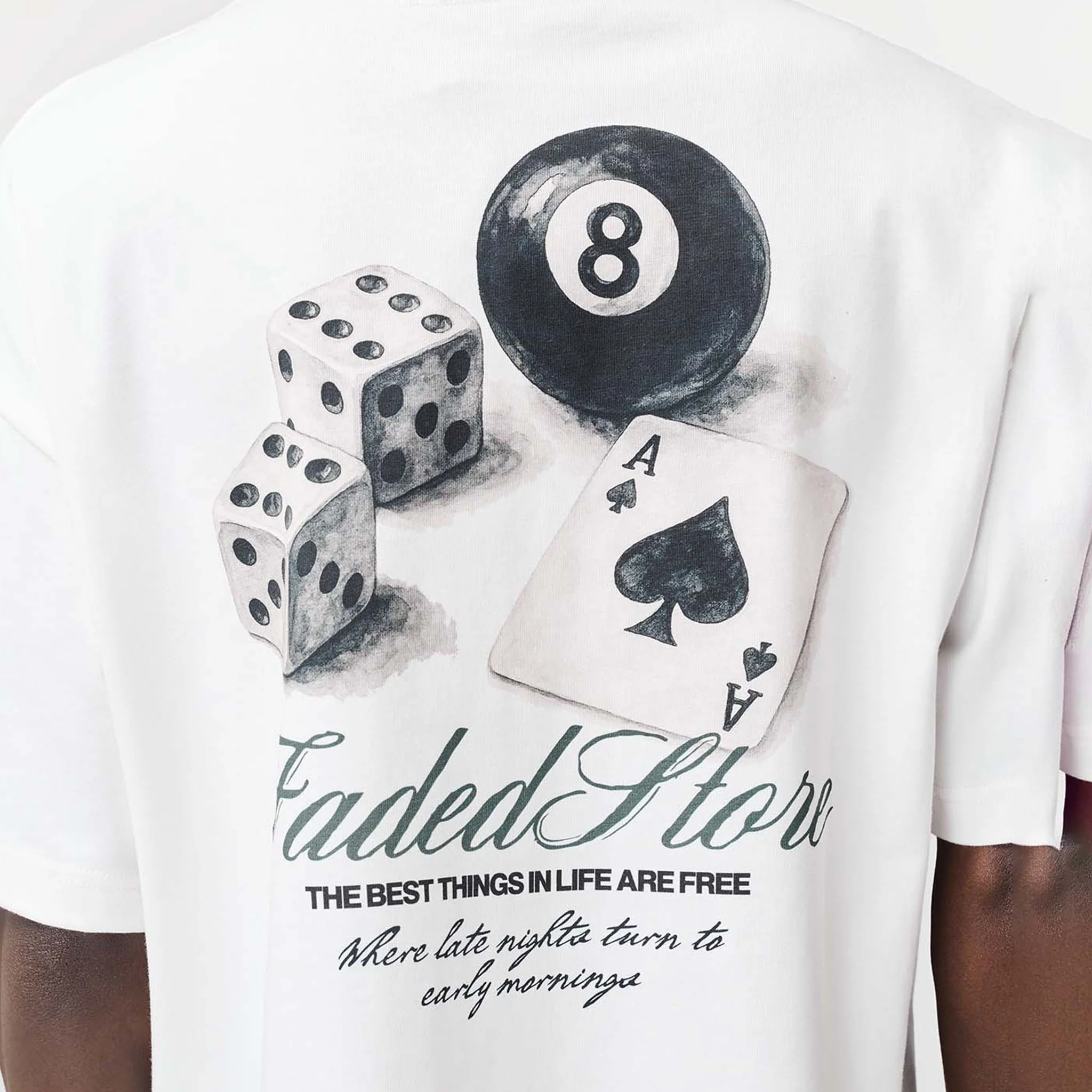 Late Nights T-Shirt | Off White - Image 4