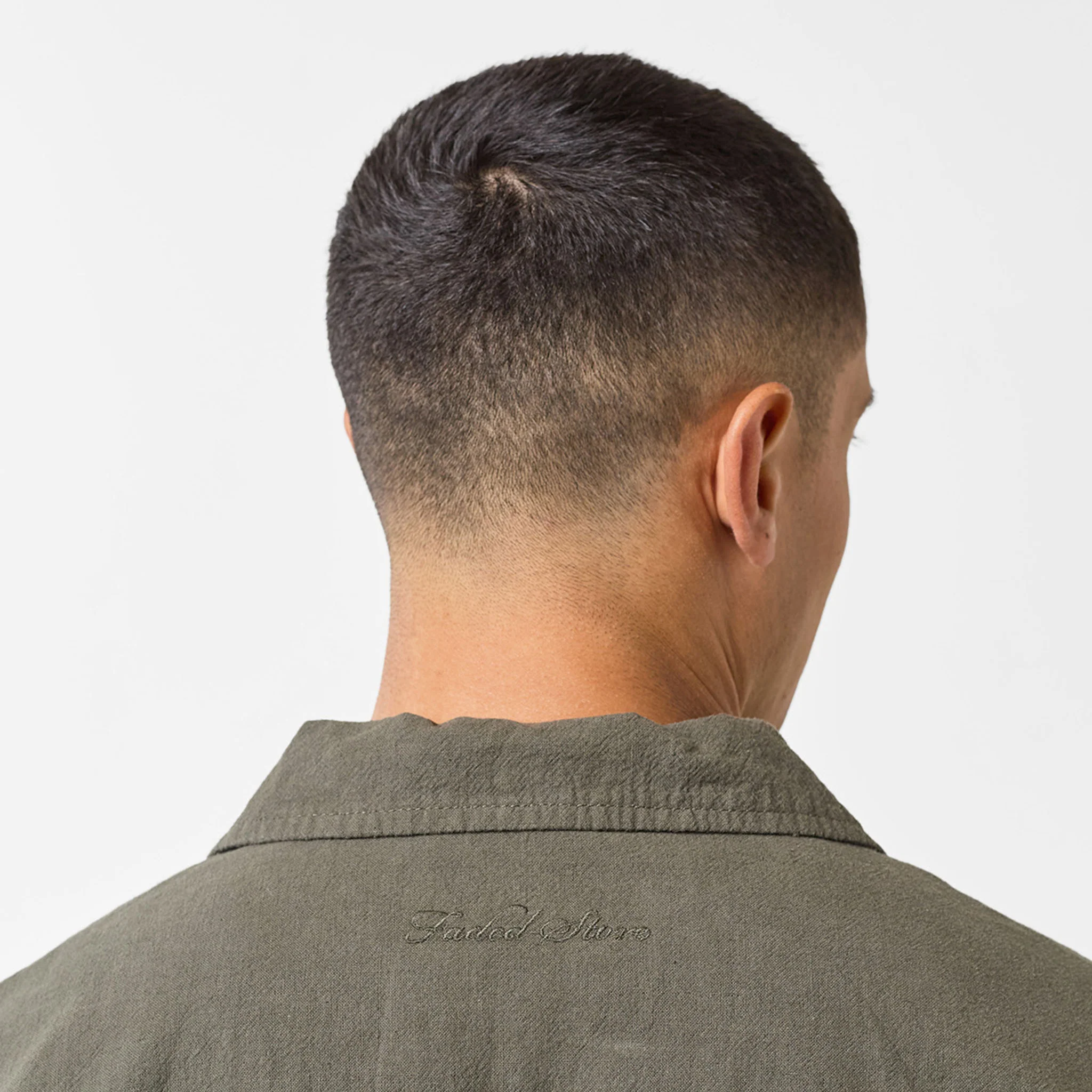 Linen Shirt | Olive - Image 5