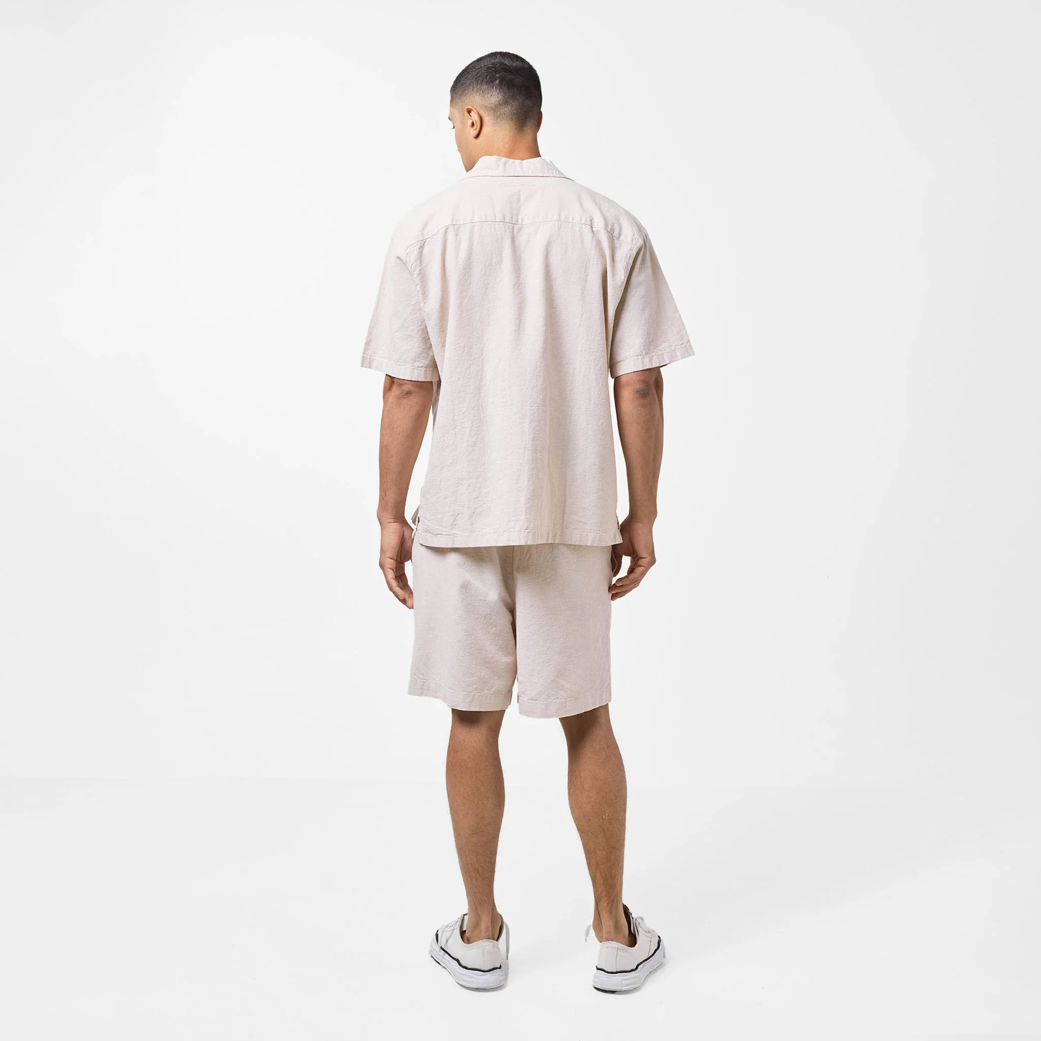 Linen Shirt | Stone - Image 8