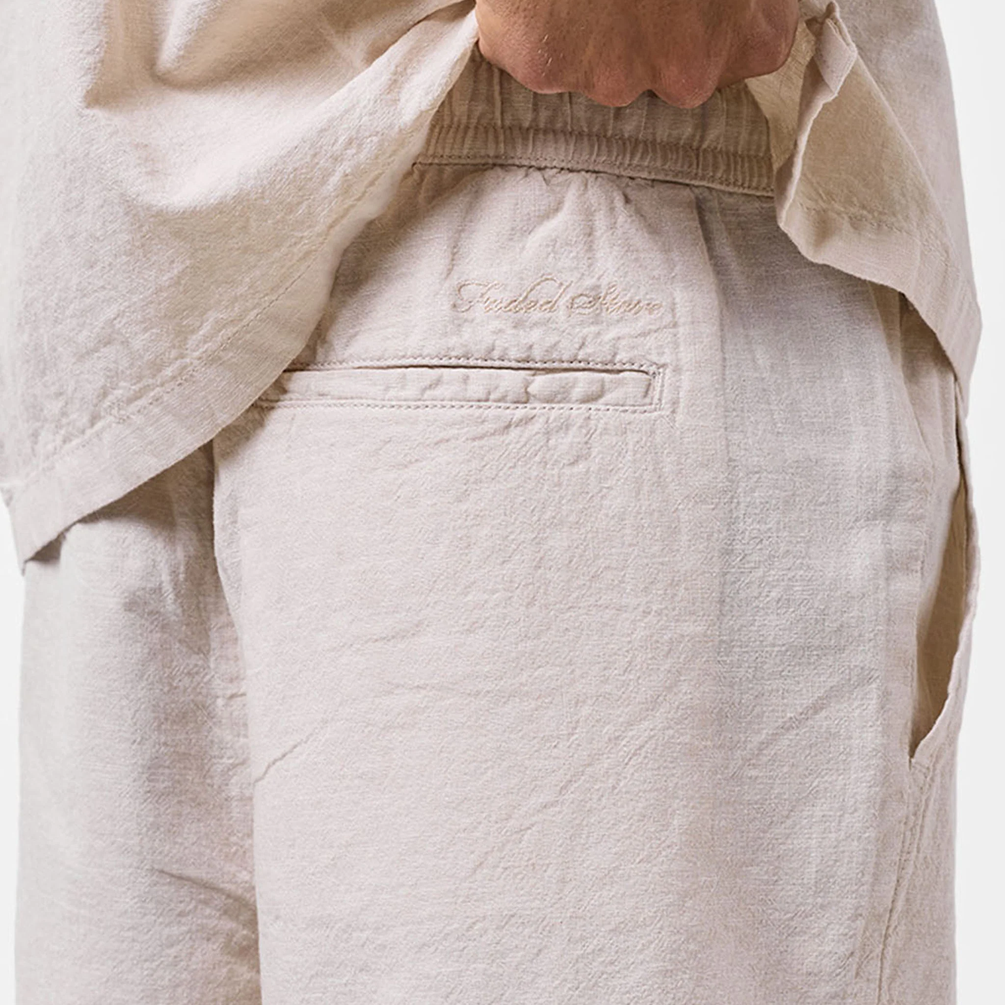 Linen Short | Stone - Image 5