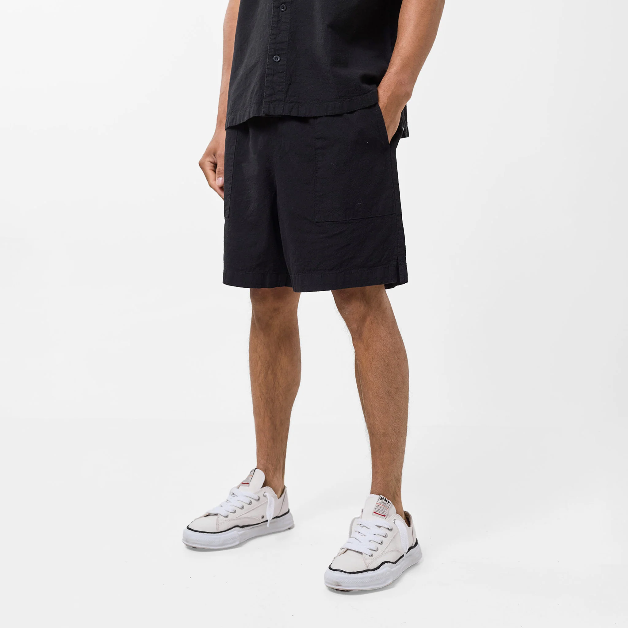 Linen Twinset | Black - Image 9