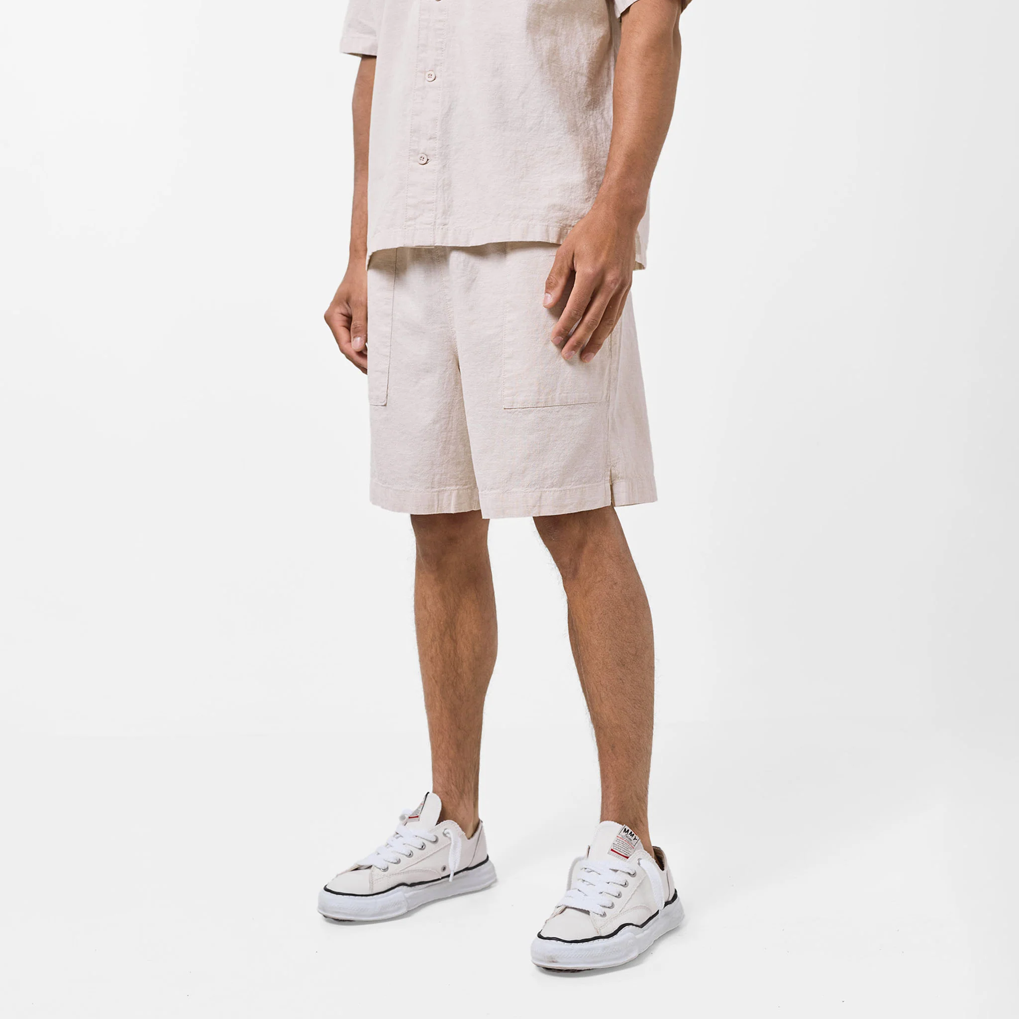 Linen Twinset | Stone - Image 8