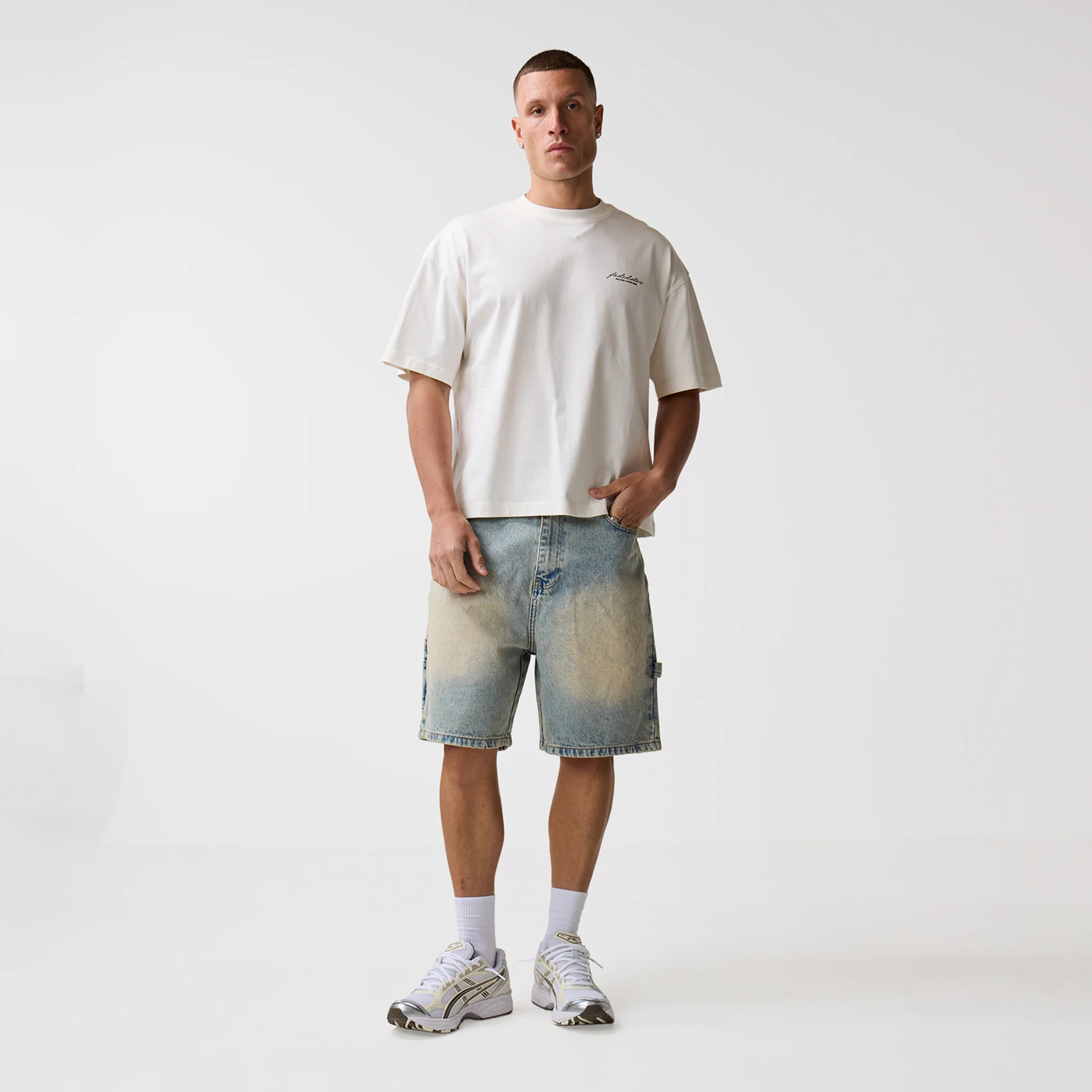 Livin' T-Shirt | Chalk - Image 2