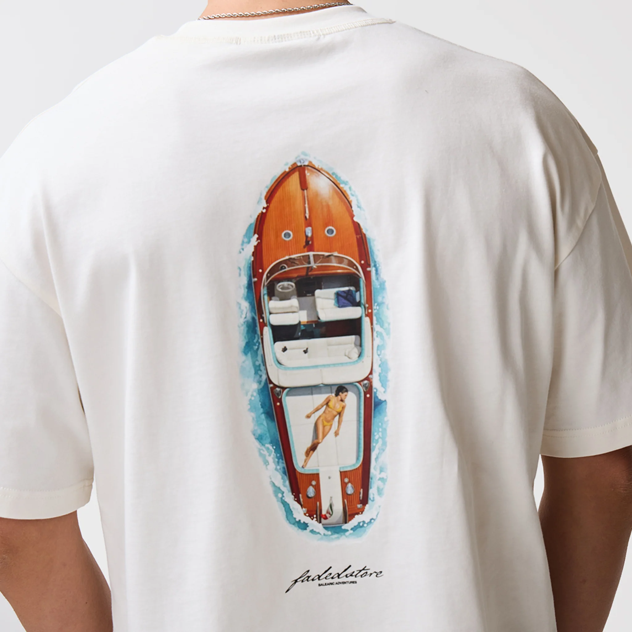 Livin' T-Shirt | Chalk - Image 5