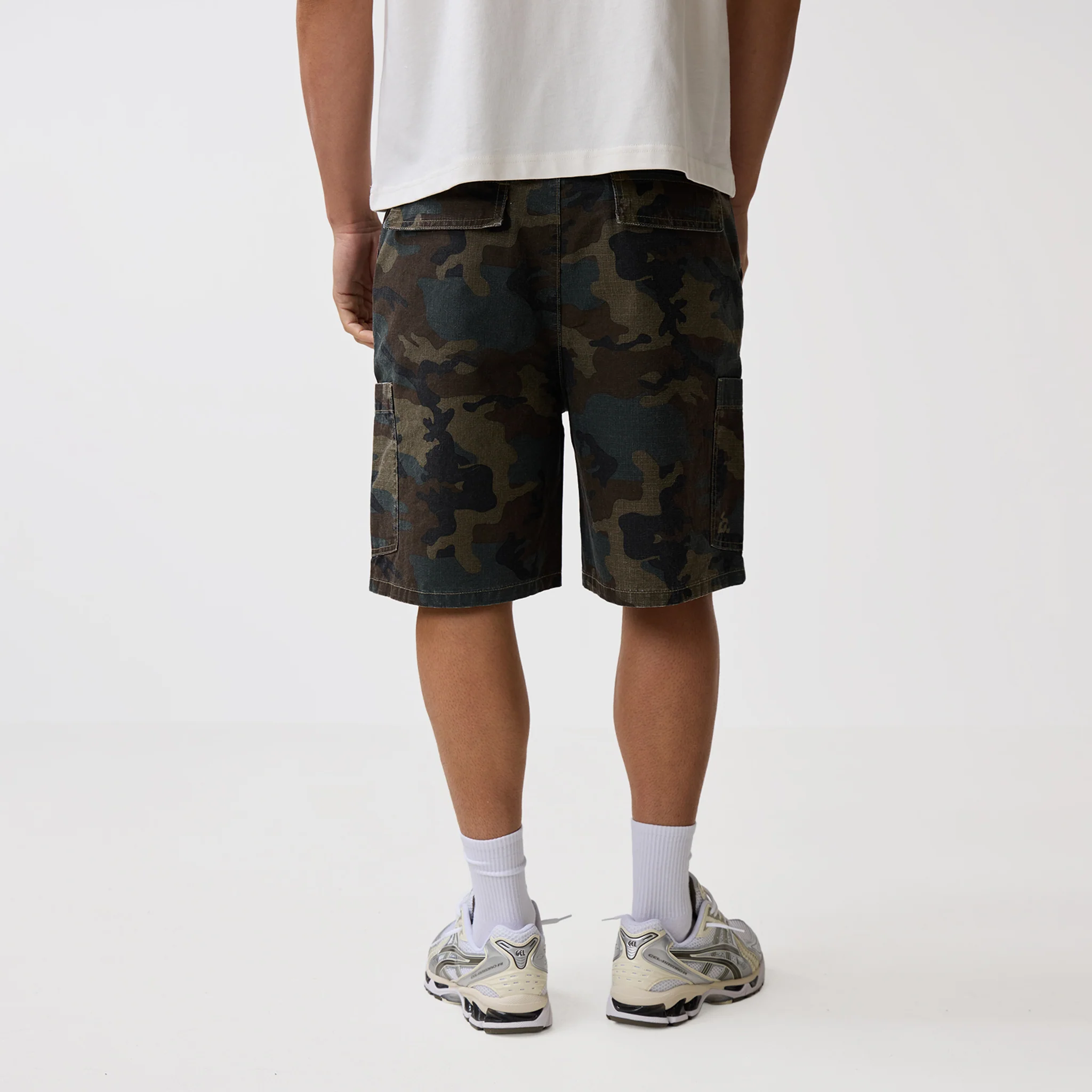 Longline OG Camo Cargo Short | Dark Green - Image 10
