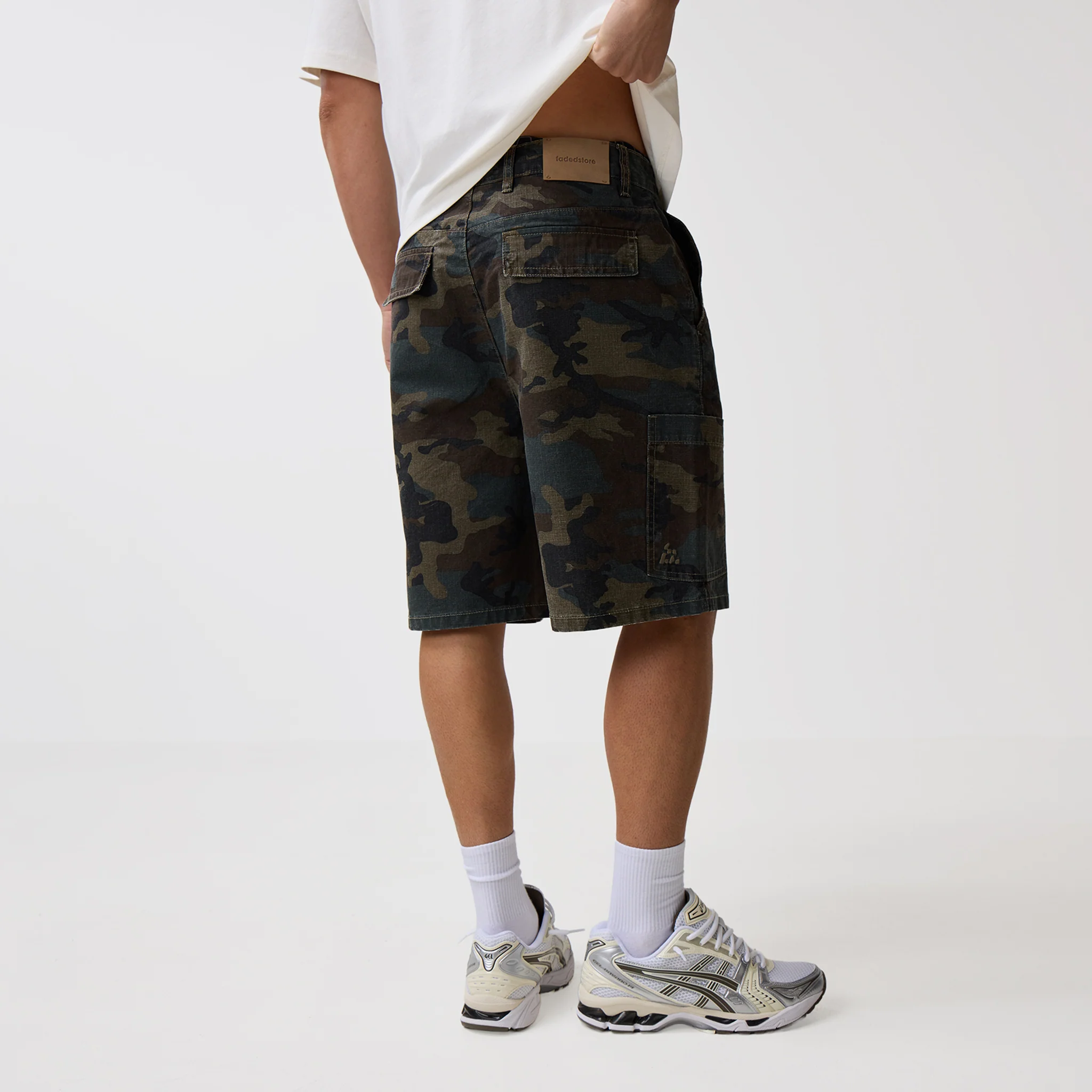Longline OG Camo Cargo Short | Dark Green - Image 11