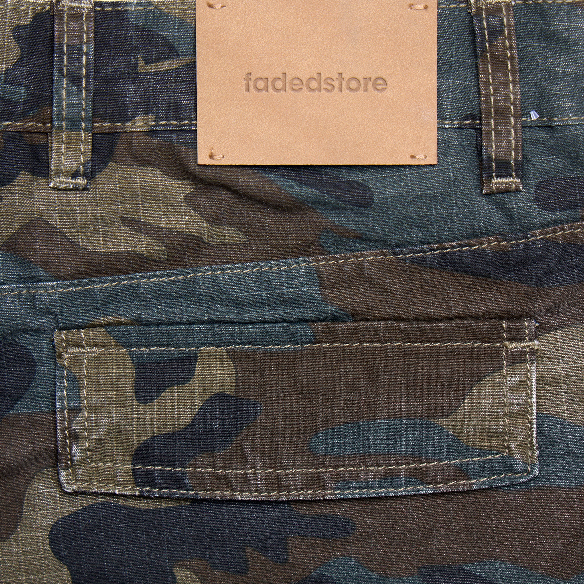 Longline OG Camo Cargo Short | Dark Green - Image 7