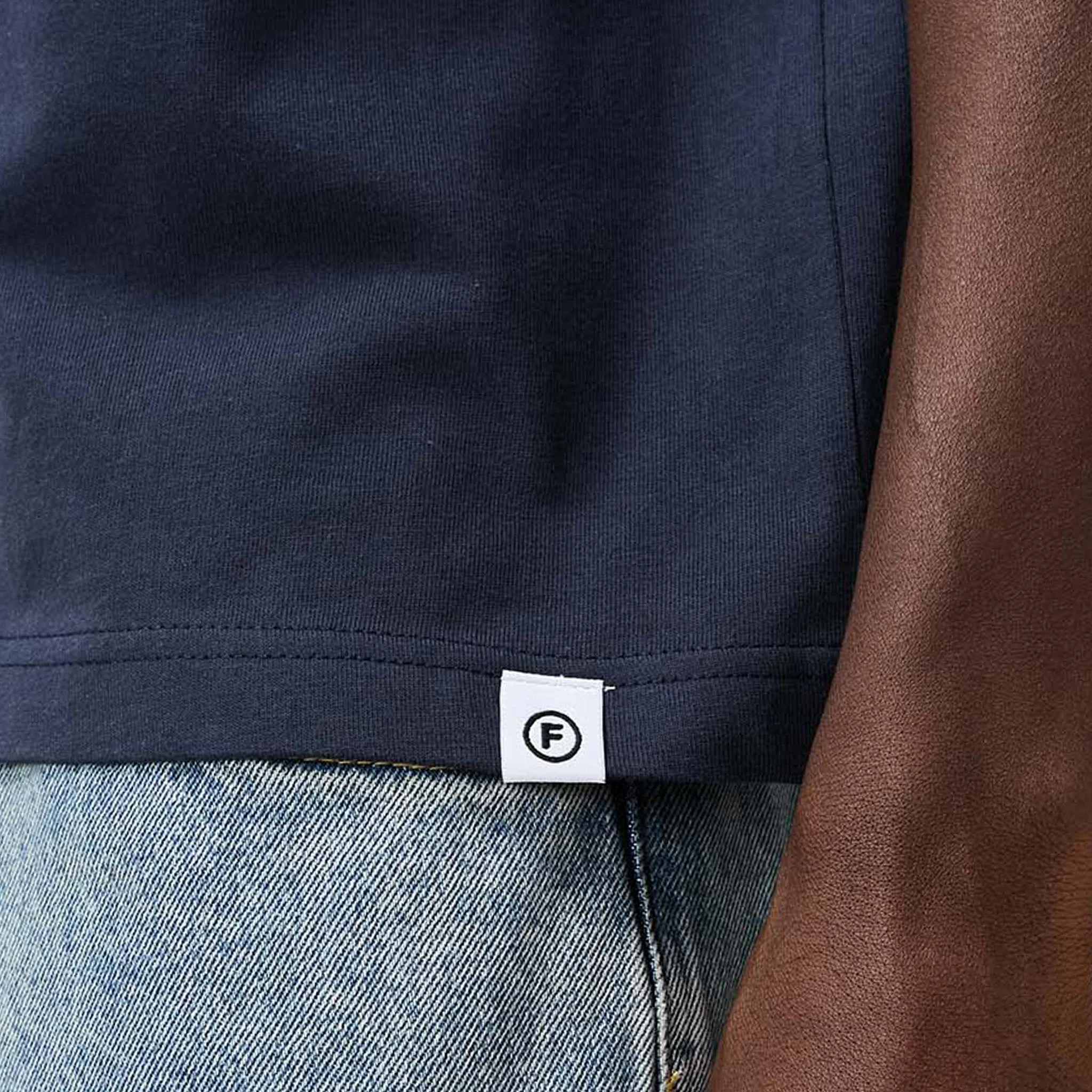 Lucky 6's T-Shirt | Navy - Image 6