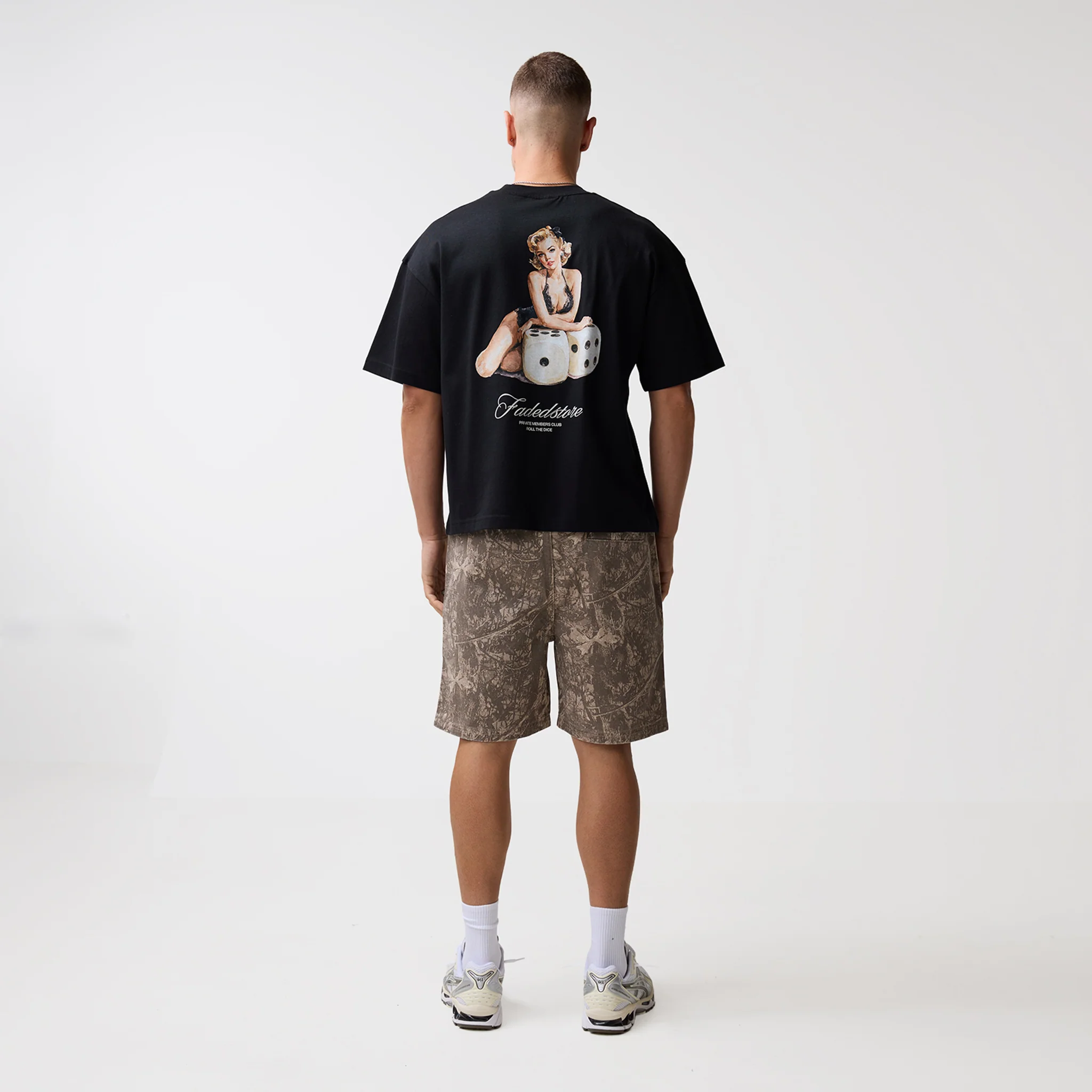 Lucky Roll T-Shirt | Black - Image 7