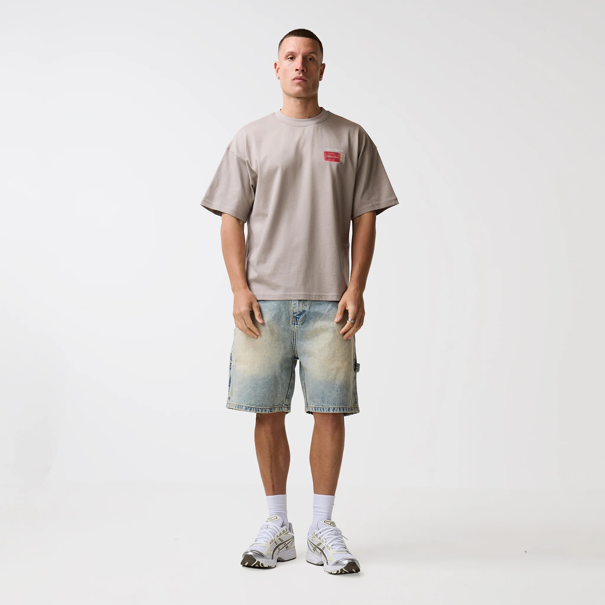 Matchbox T-Shirt | Taupe - Image 2