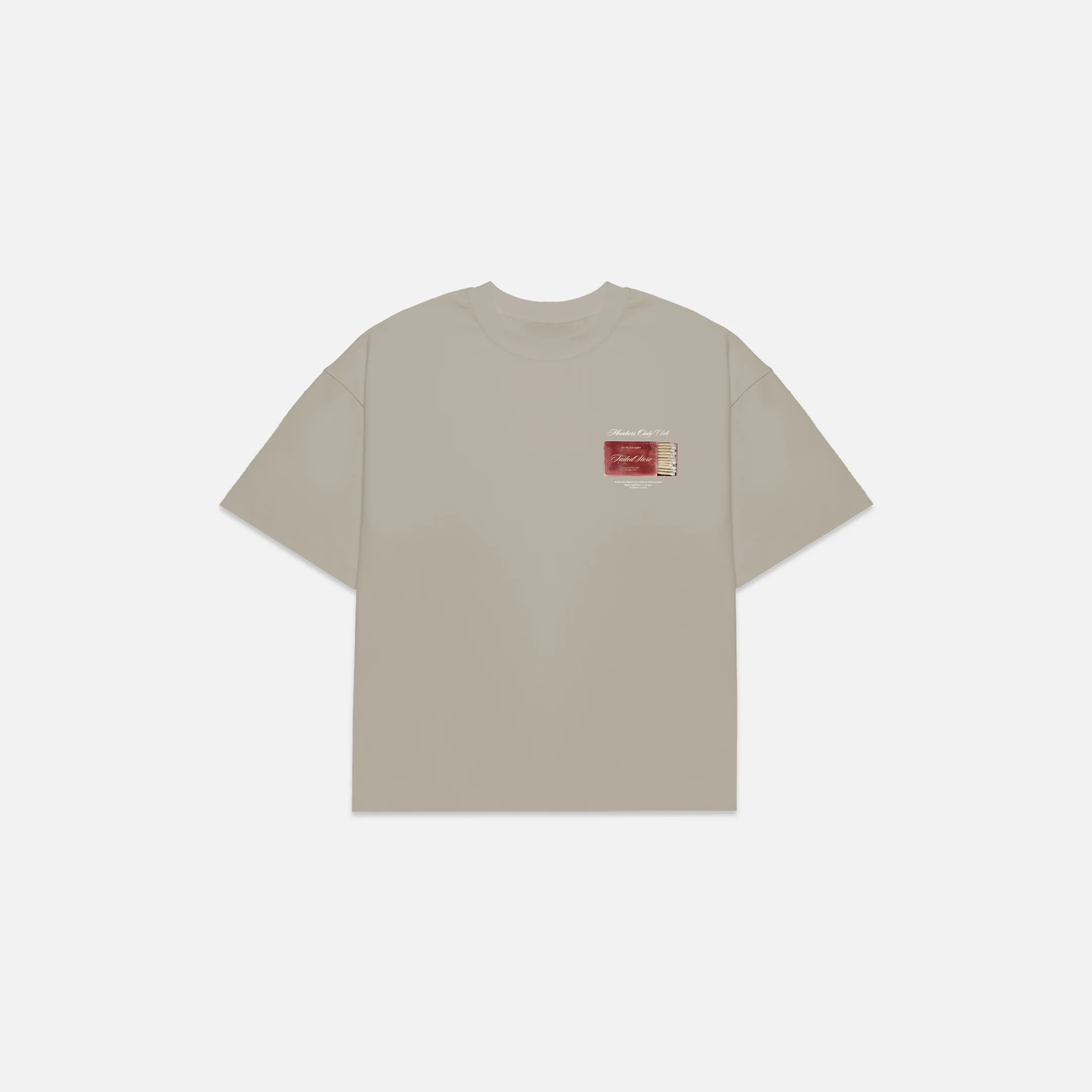 Matchbox T-Shirt | Taupe - Image 8