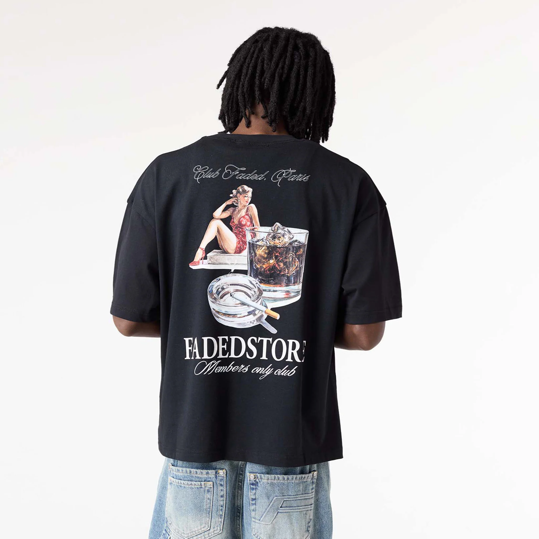 Members Club T-Shirt | Black - Image 2