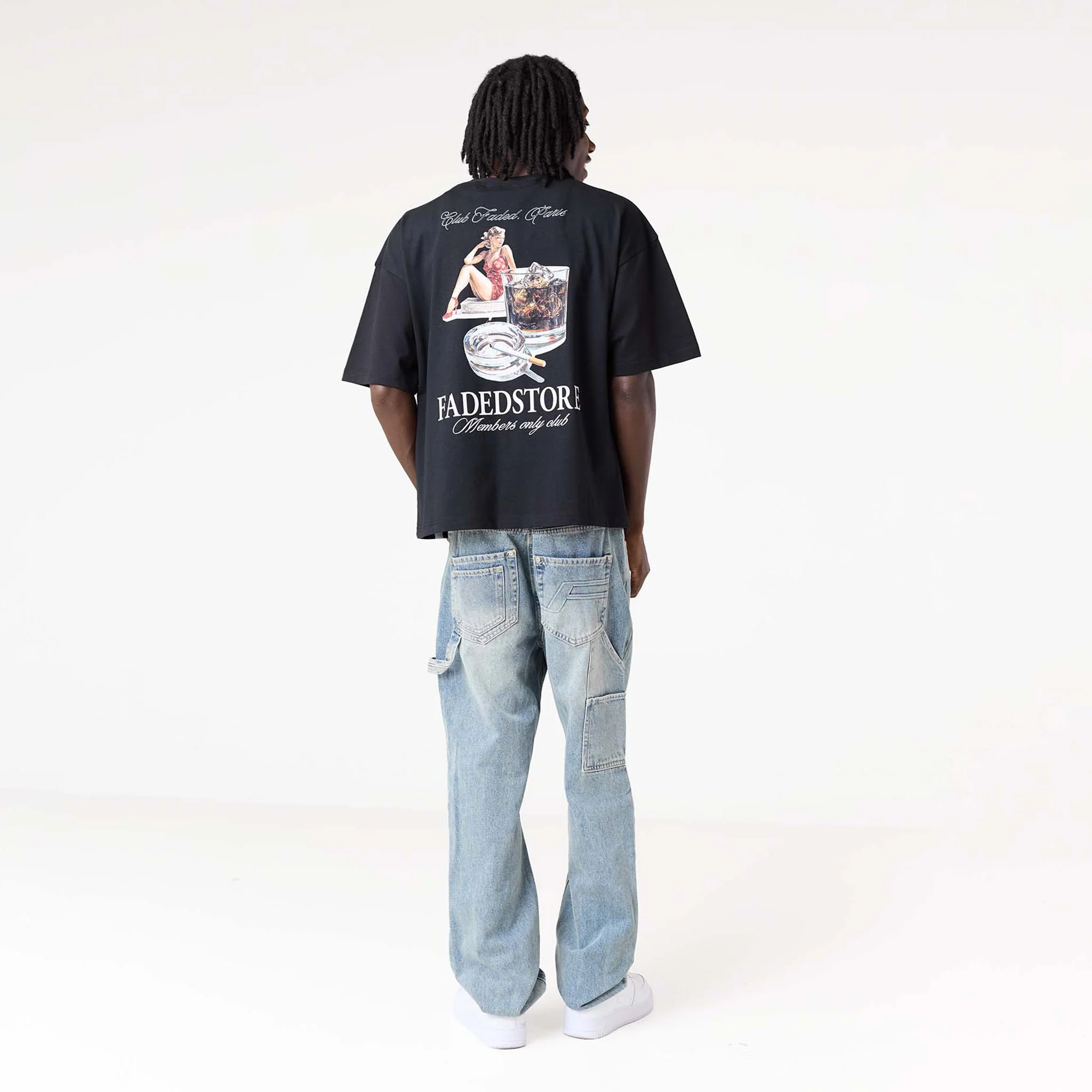 Members Club T-Shirt | Black - Image 4