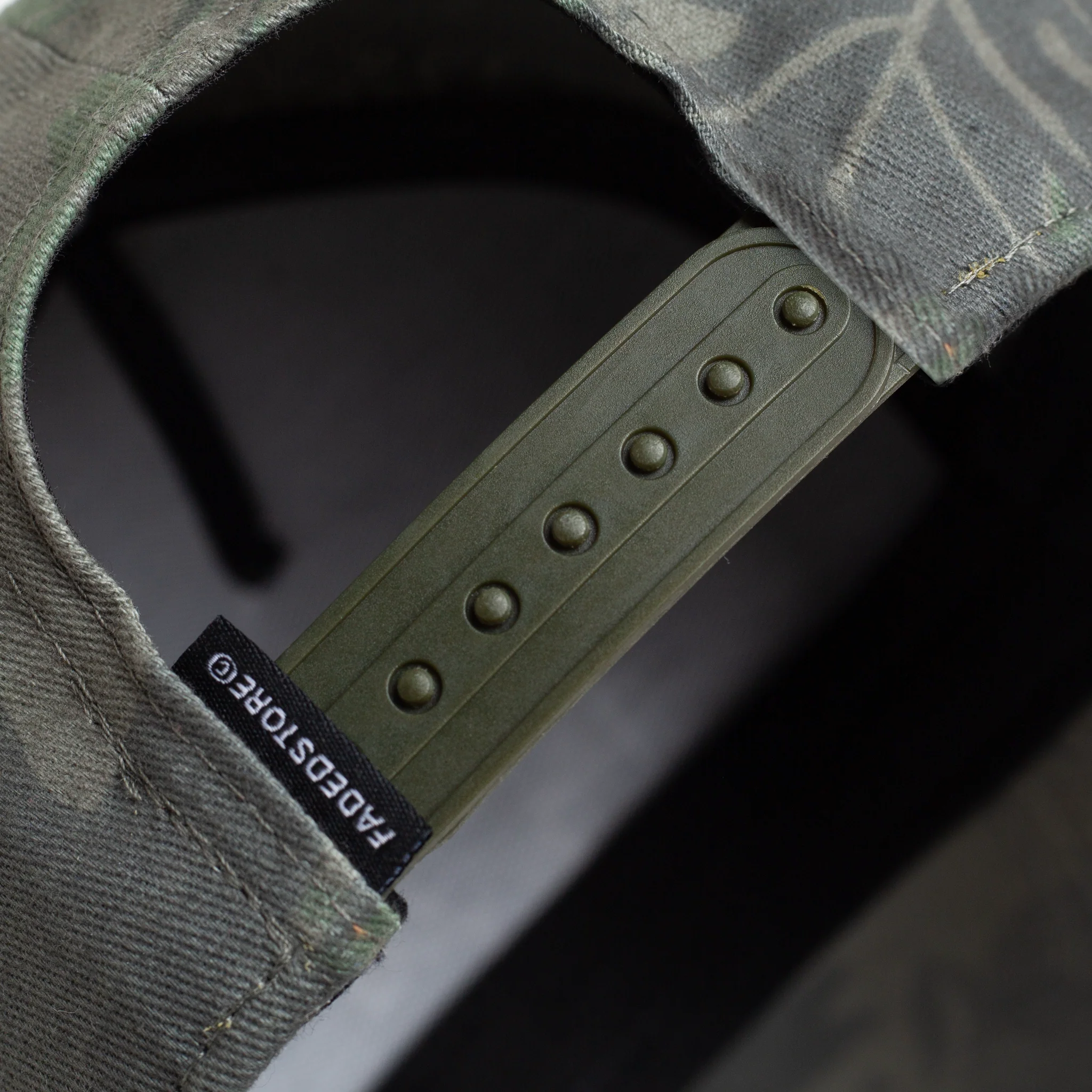 Monogram Real Tree Cap | Dark Green - Image 3