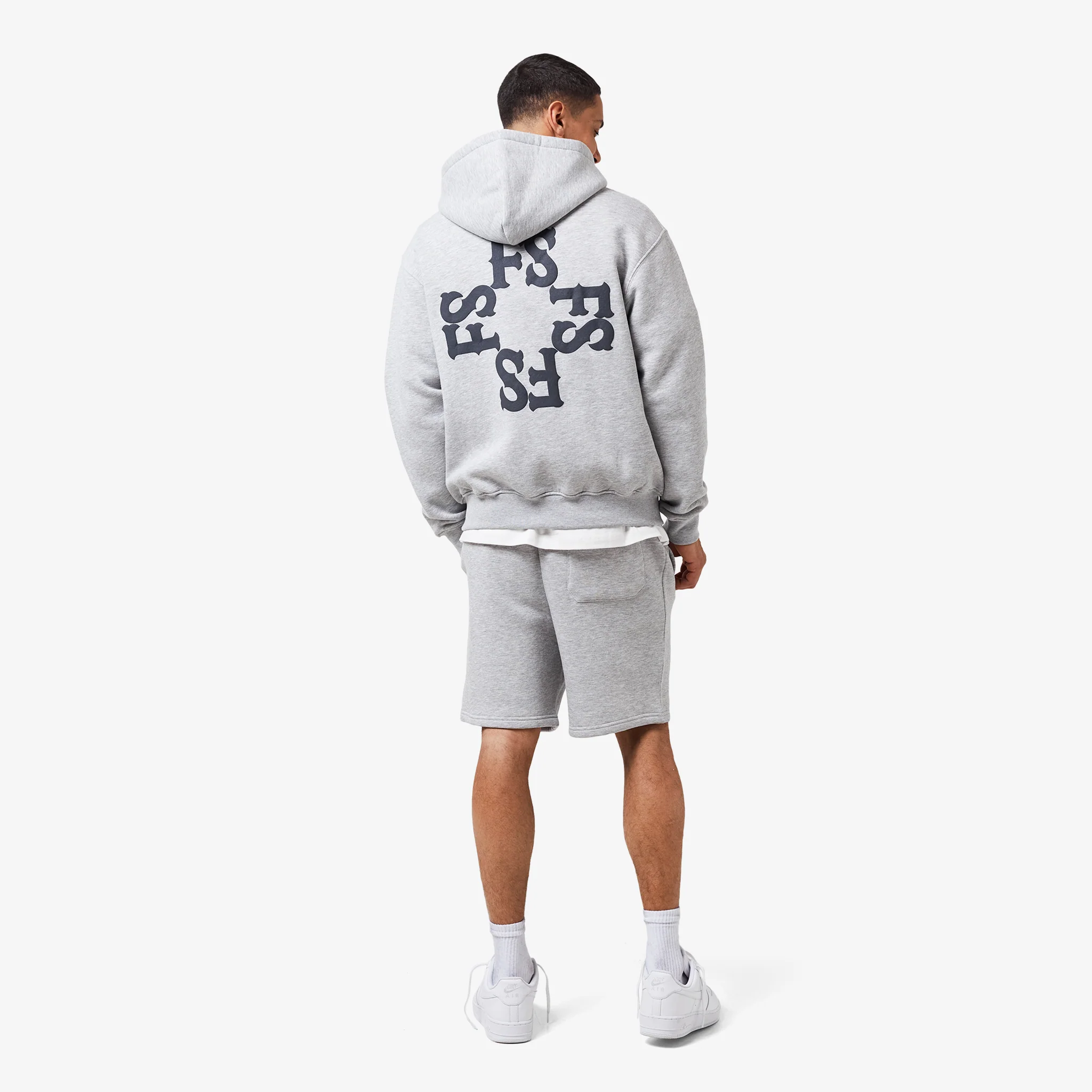 Monogram Short | Grey Marl - Image 4