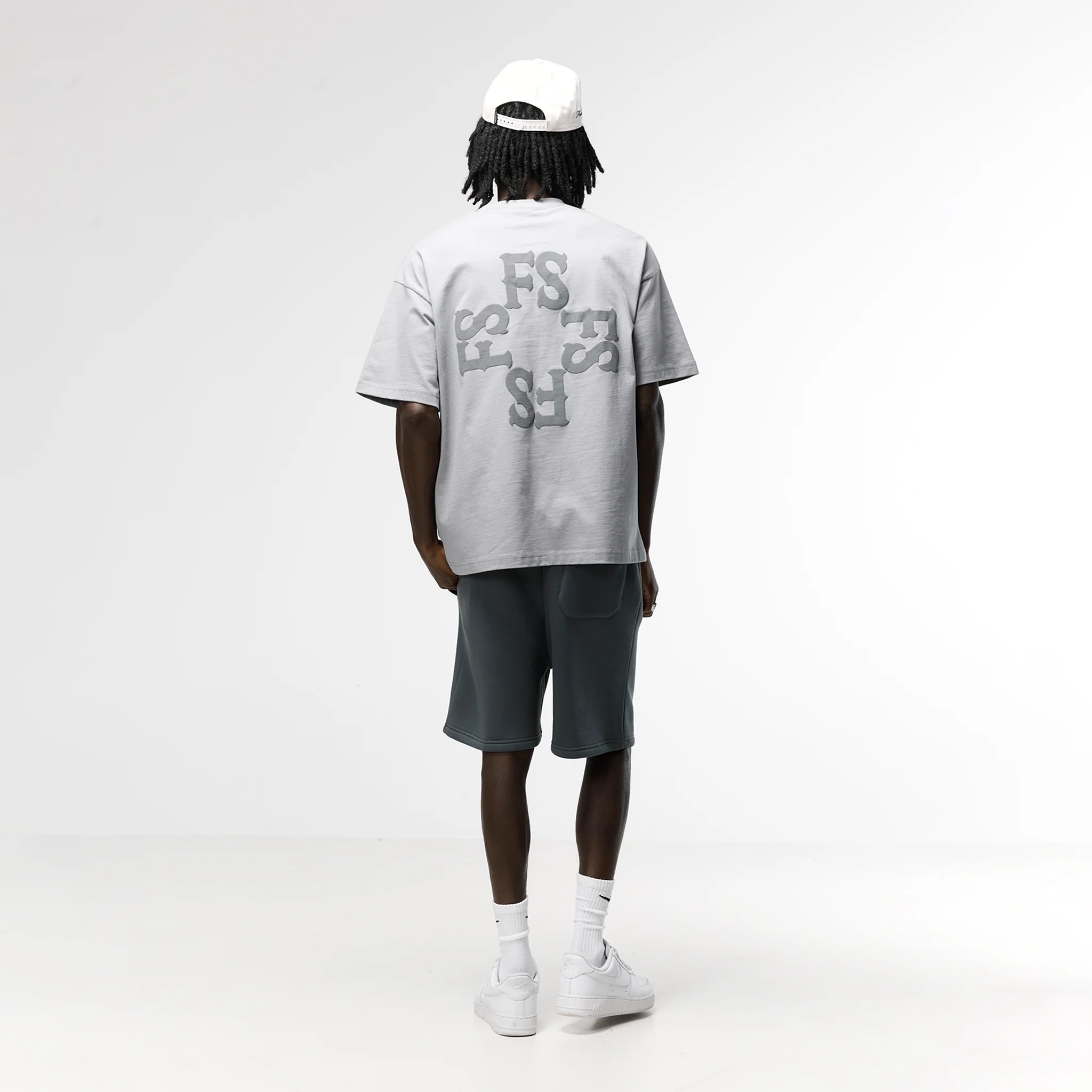 Monogram T-Shirt | Mid Grey - Image 5