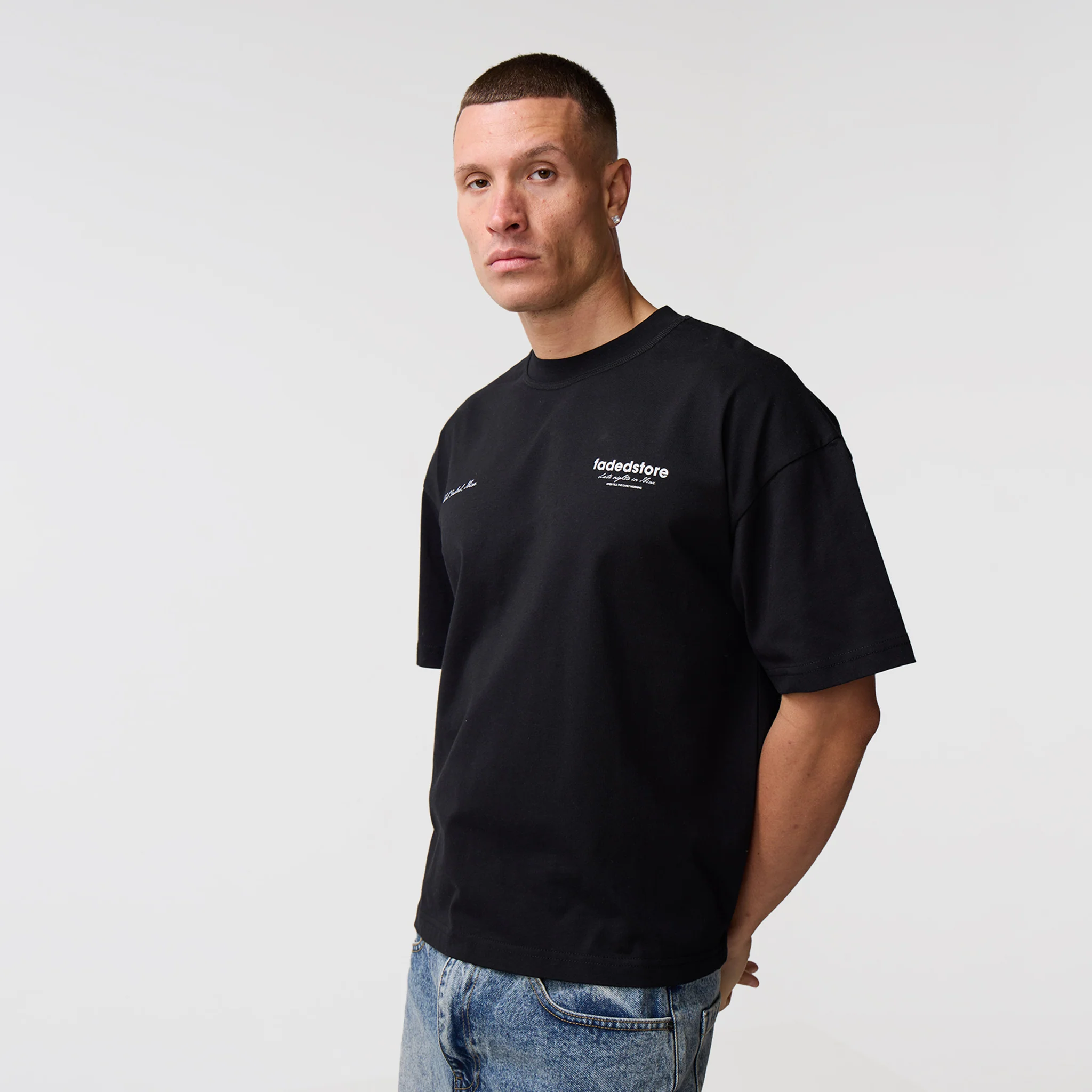 Old Fashioned T-Shirt | Black - Image 10
