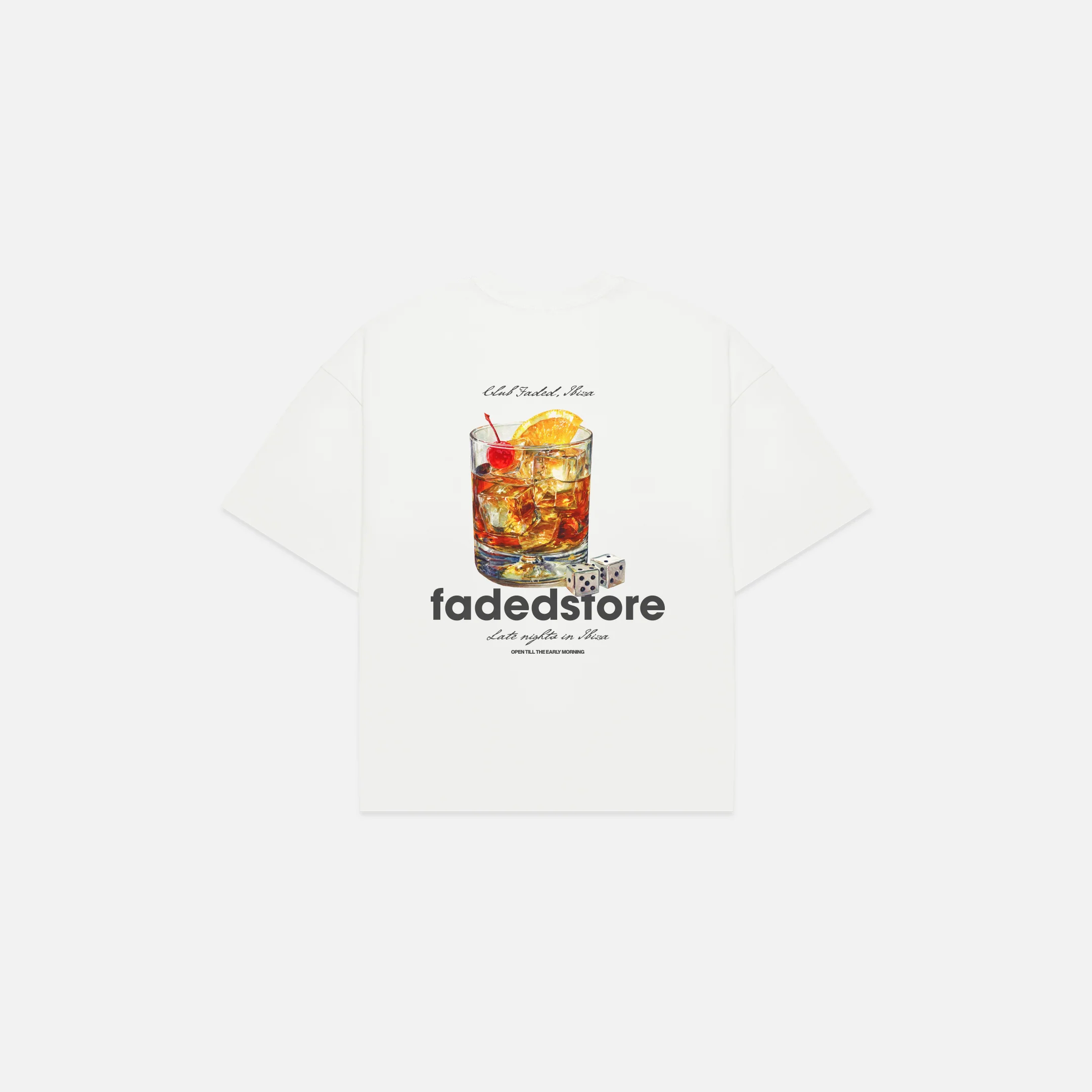 Old Fashioned T-Shirt | Chalk