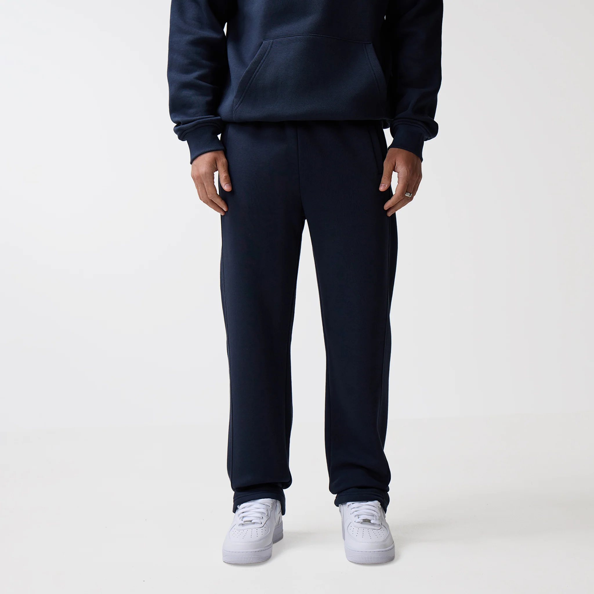 Open Hem Jogger | Navy - Image 3