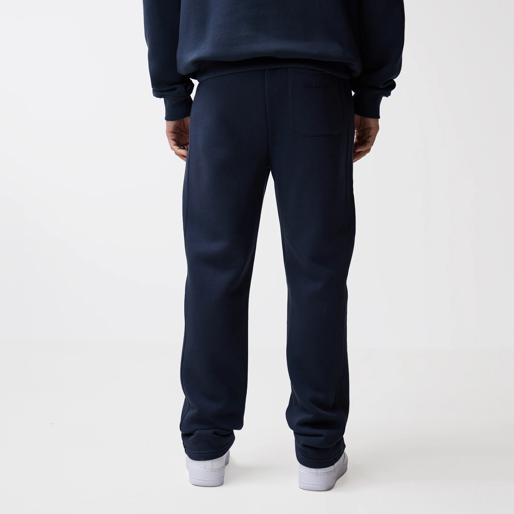 Open Hem Jogger | Navy - Image 5