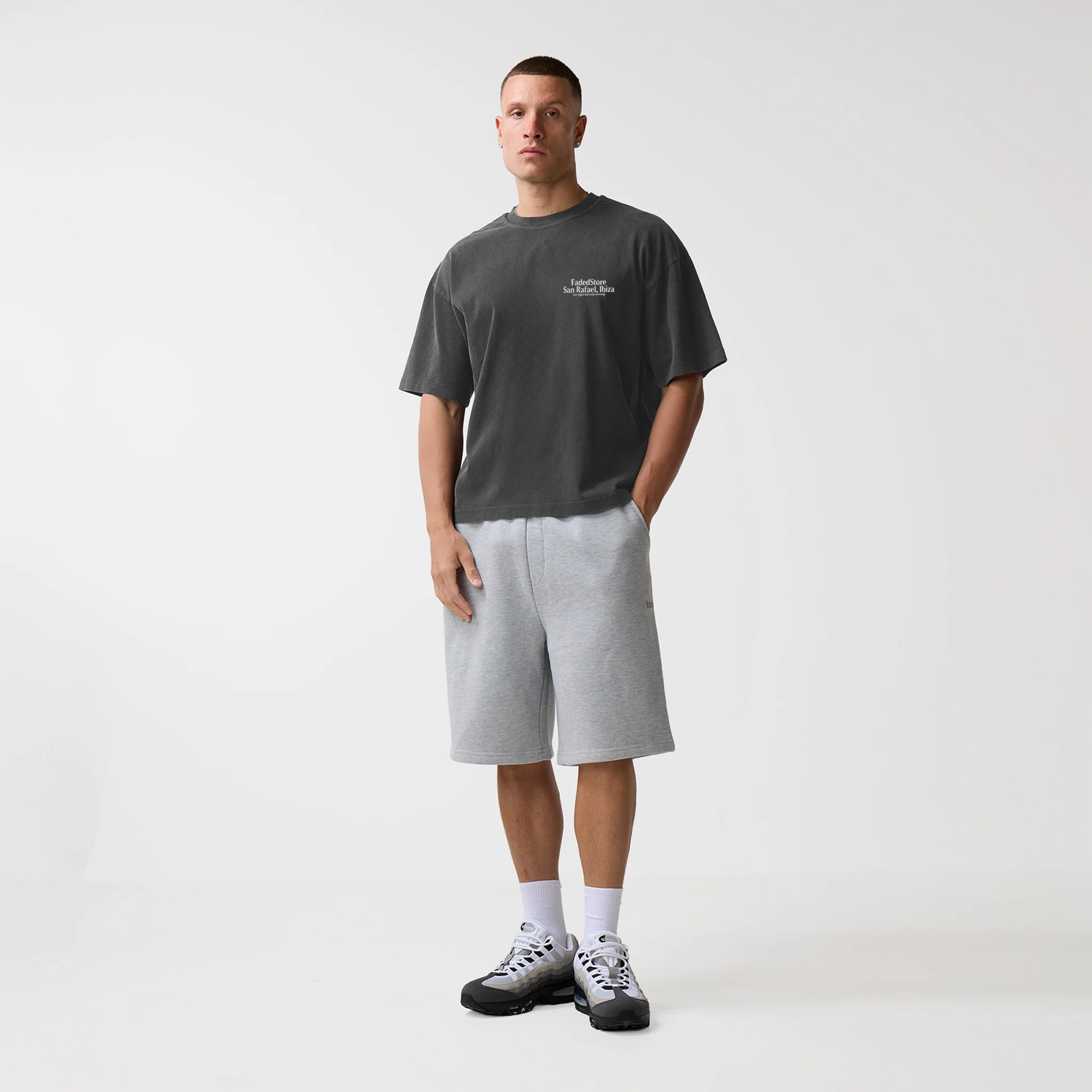 Pin Up T-Shirt | Charcoal - Image 5