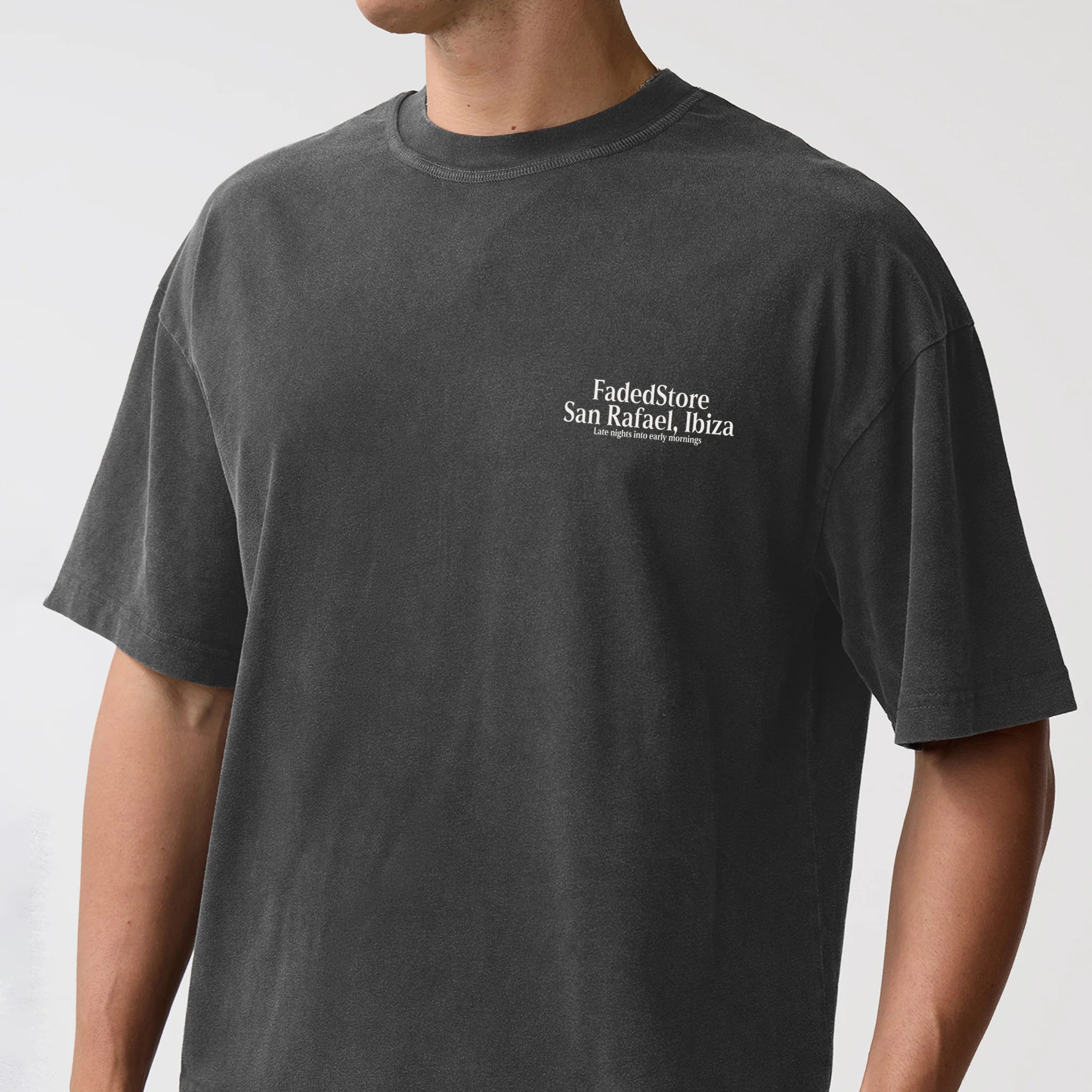 Pin Up T-Shirt | Charcoal - Image 6
