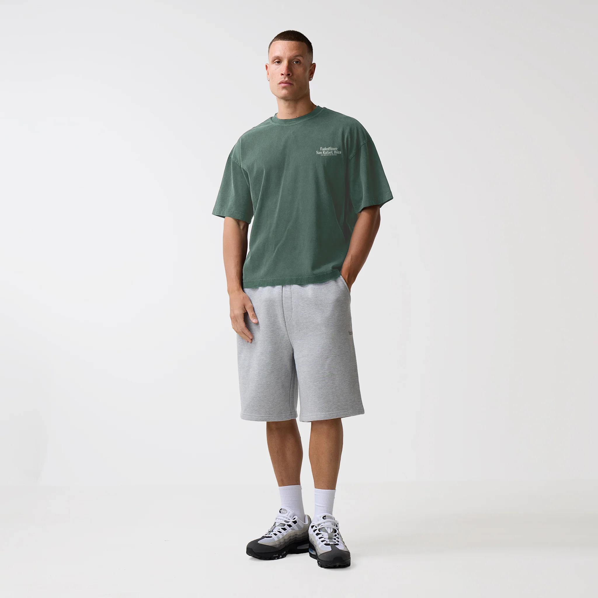 Pin Up T-Shirt | Washed Teal - Image 4