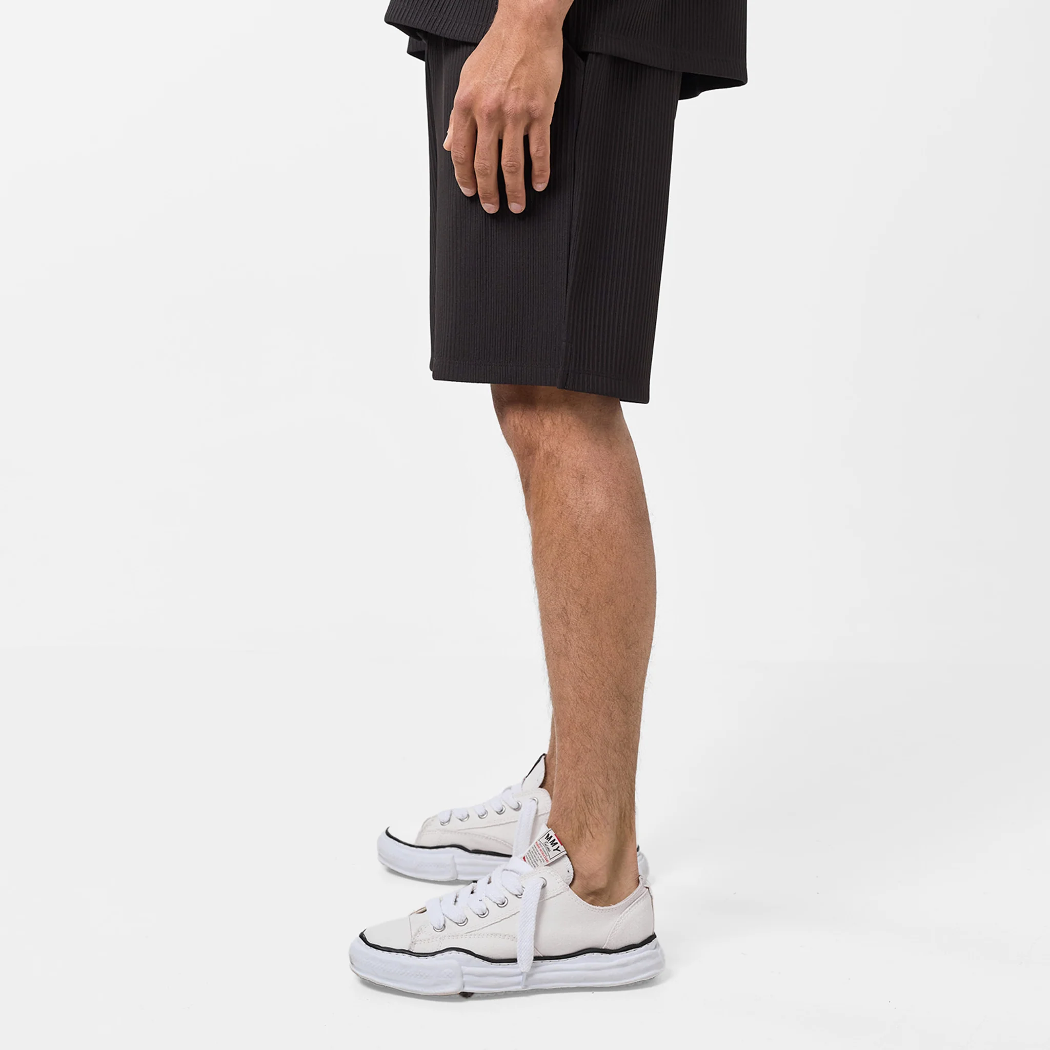Pleated Shirt Twinset | Black - Image 11