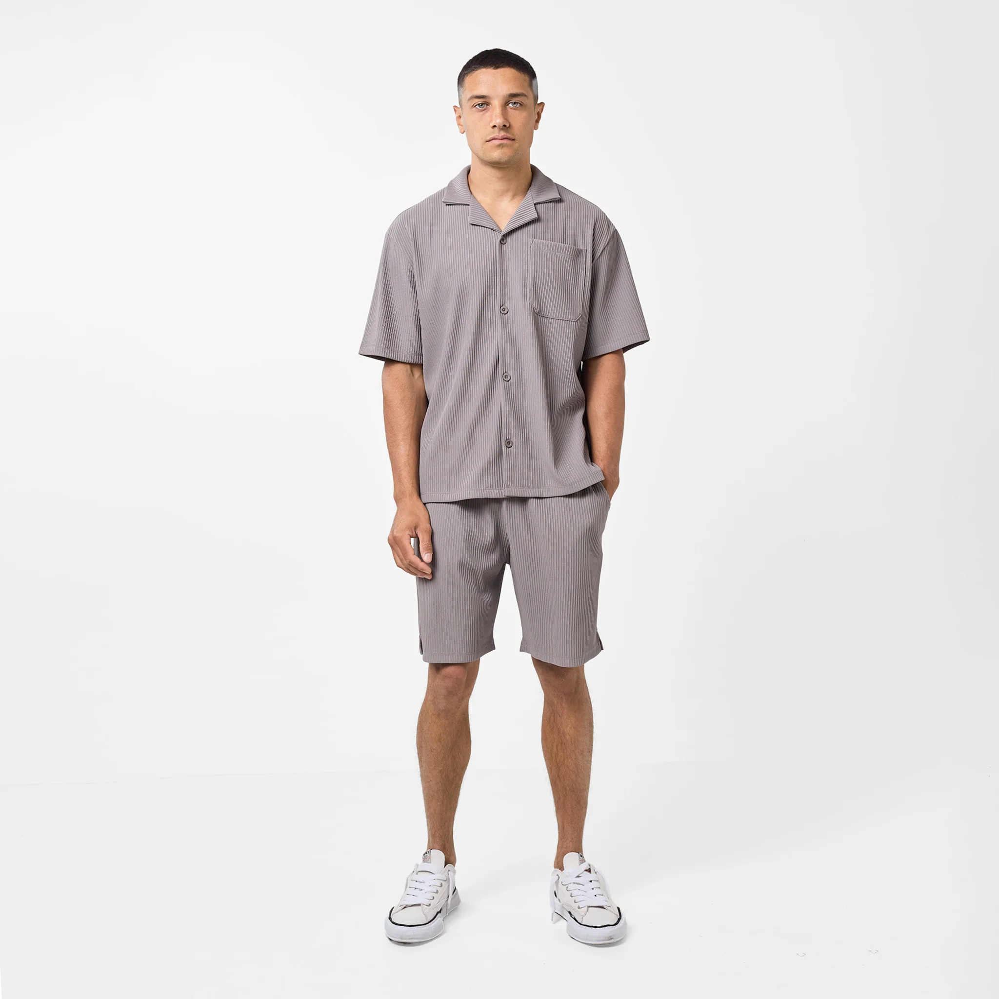 Pleated Short | Mushroom - Image 3