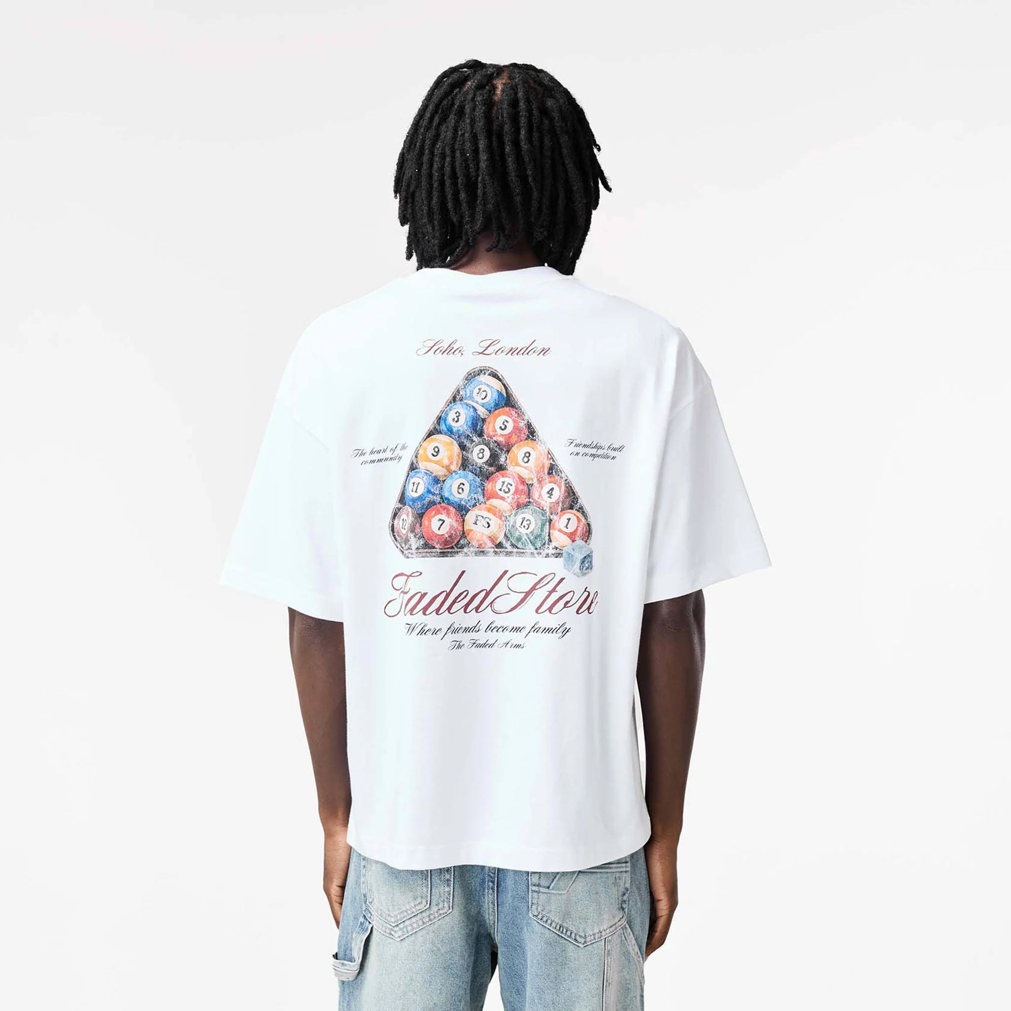 Pool Table T-Shirt | White - Image 2