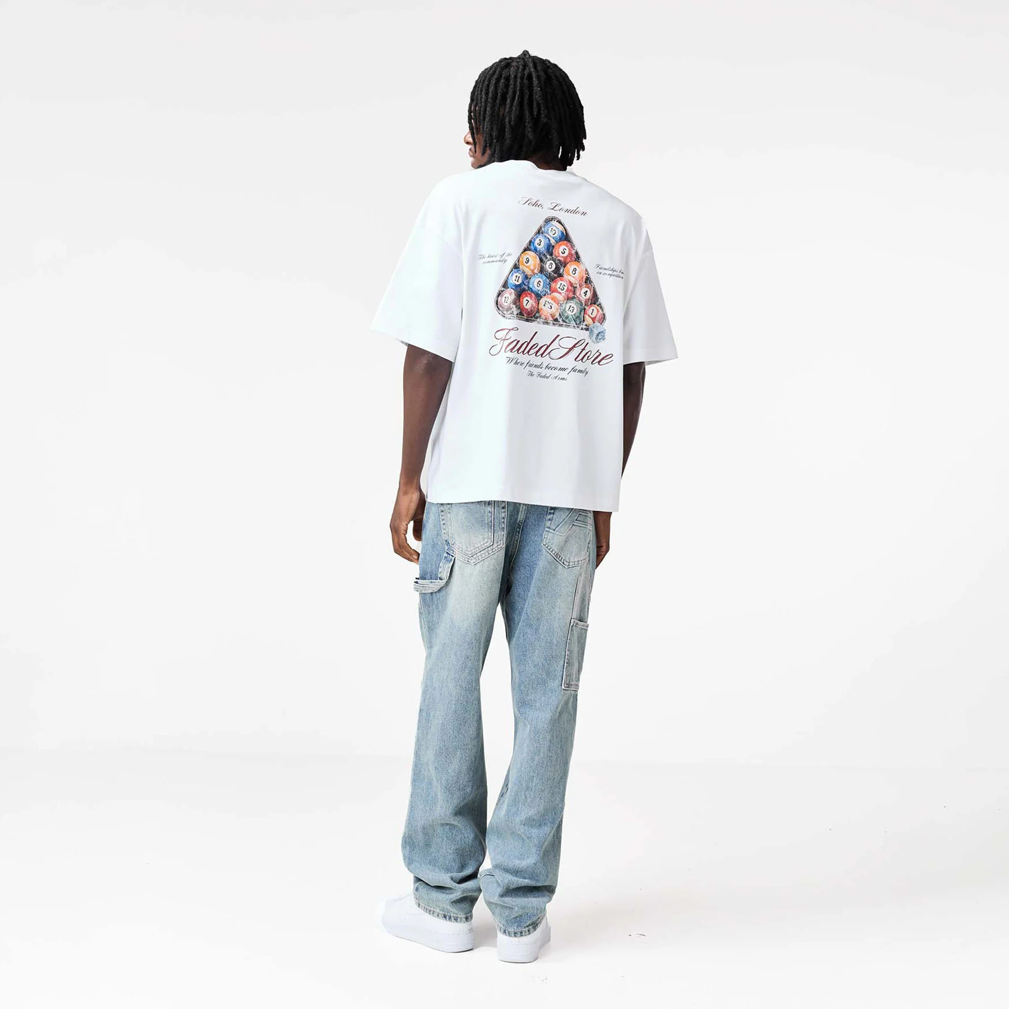 Pool Table T-Shirt | White - Image 3