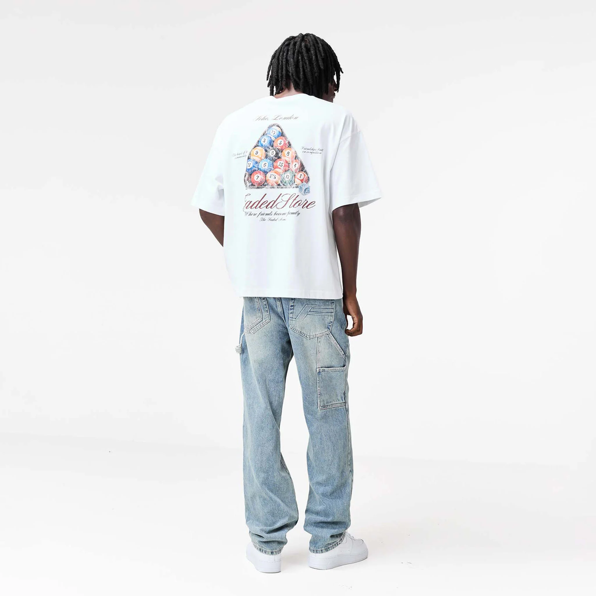 Pool Table T-Shirt | White - Image 5