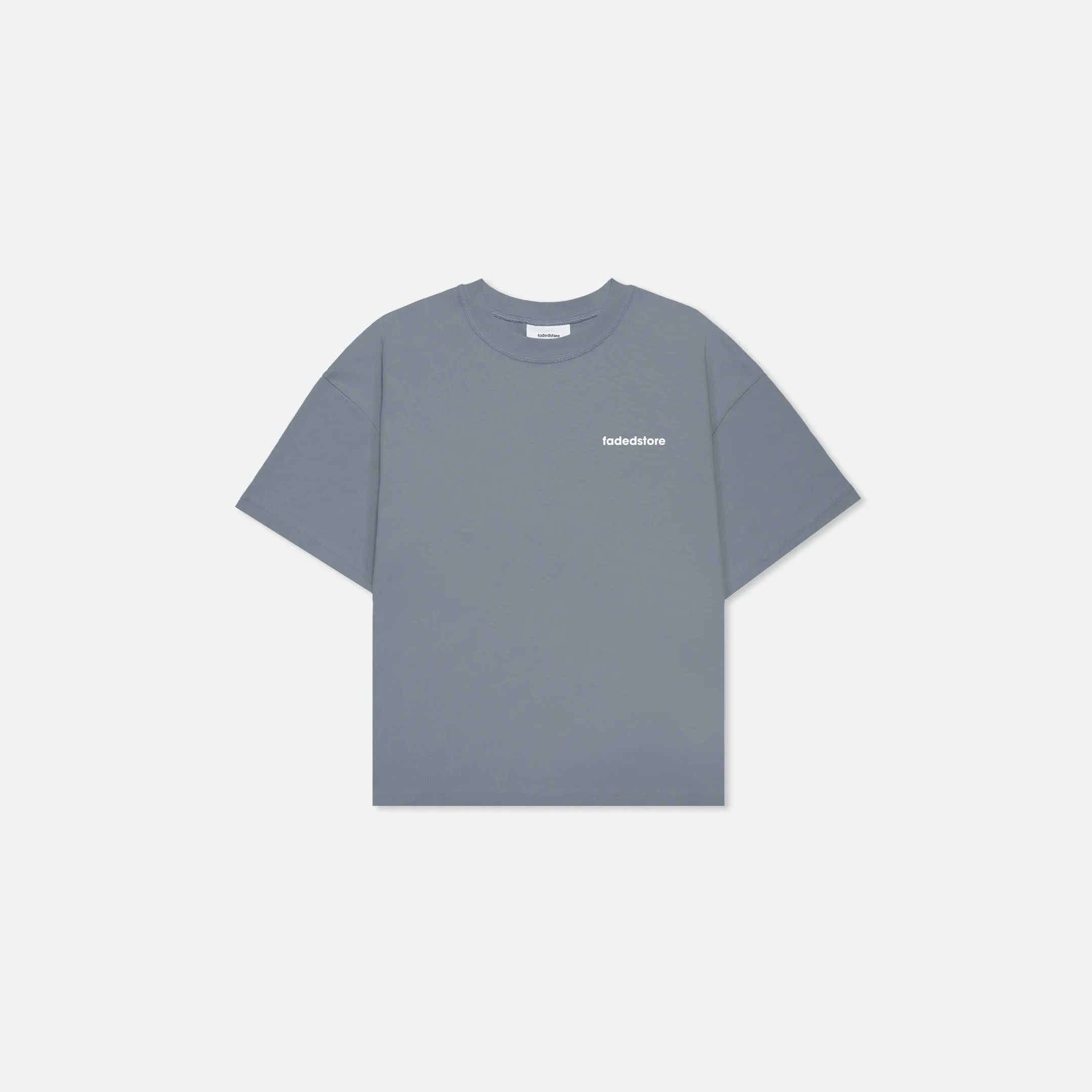 Poolside T-Shirt | Slate Grey - Image 10