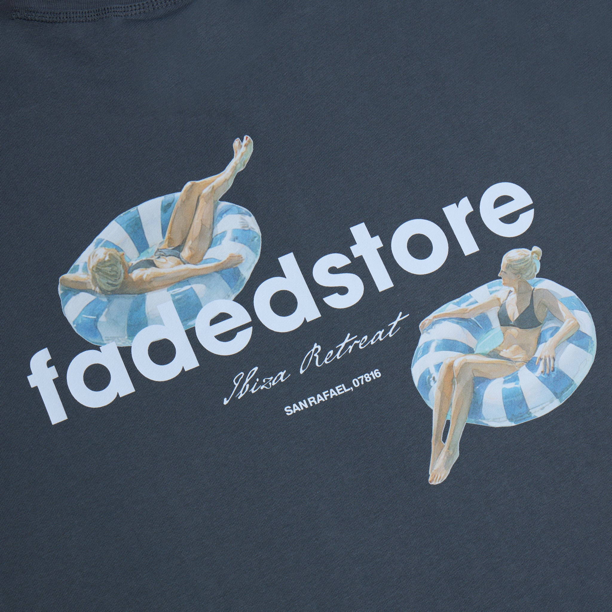 Poolside T-Shirt | Slate Grey - Image 5