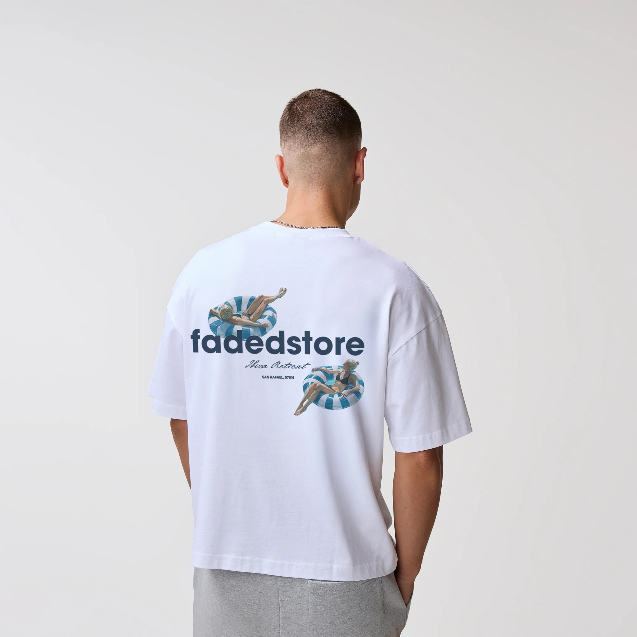 Poolside T-Shirt | White - Image 5