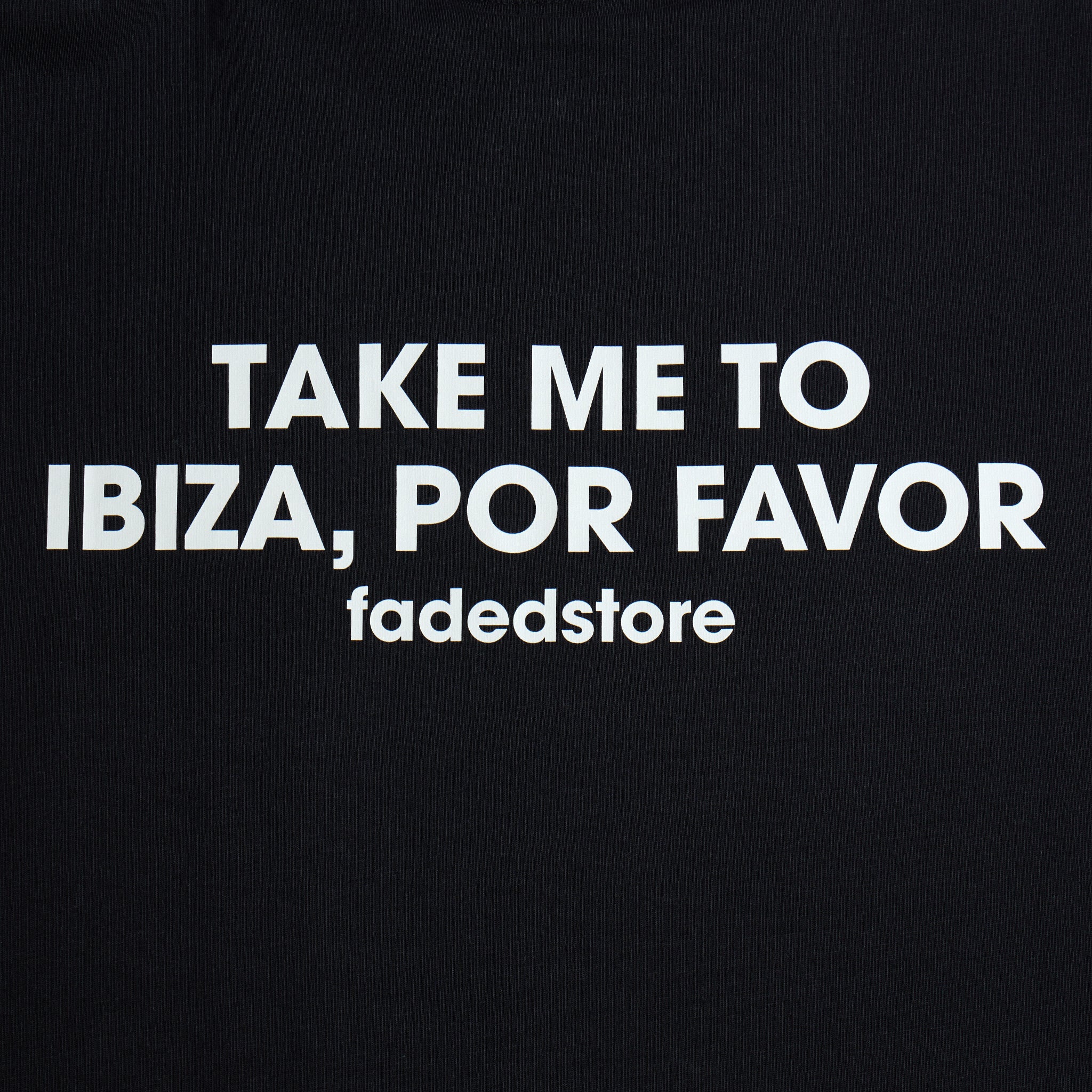 Por Favor T-Shirt | Black - Image 5