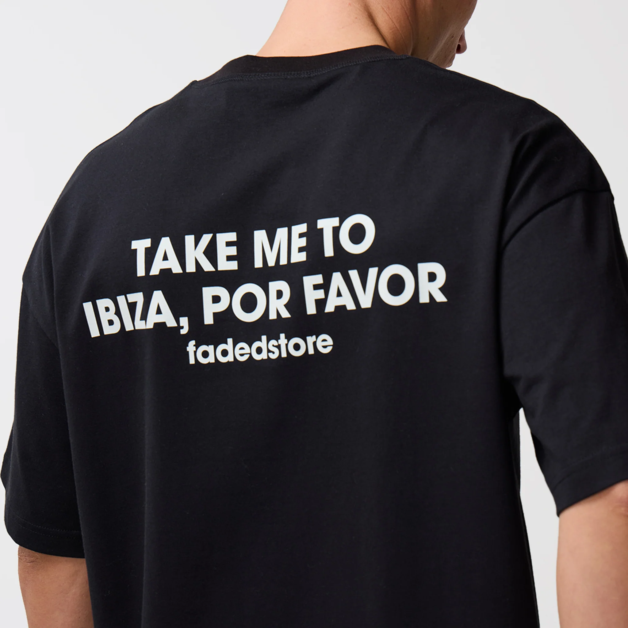Por Favor T-Shirt | Black - Image 8