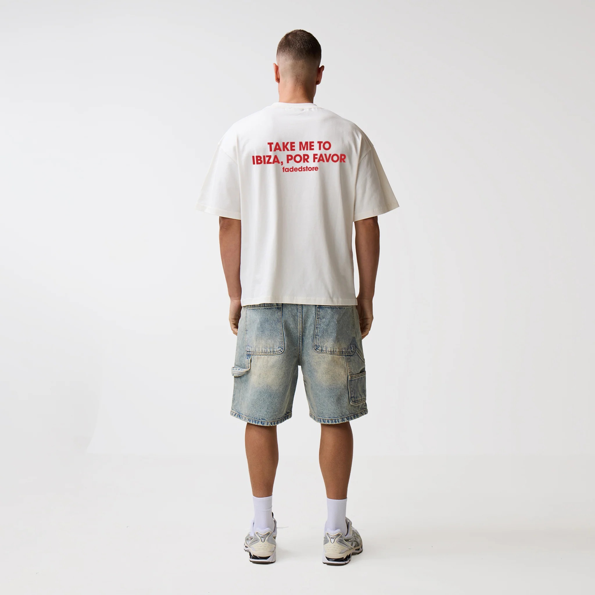 Por Favor T-Shirt | Chalk - Image 2