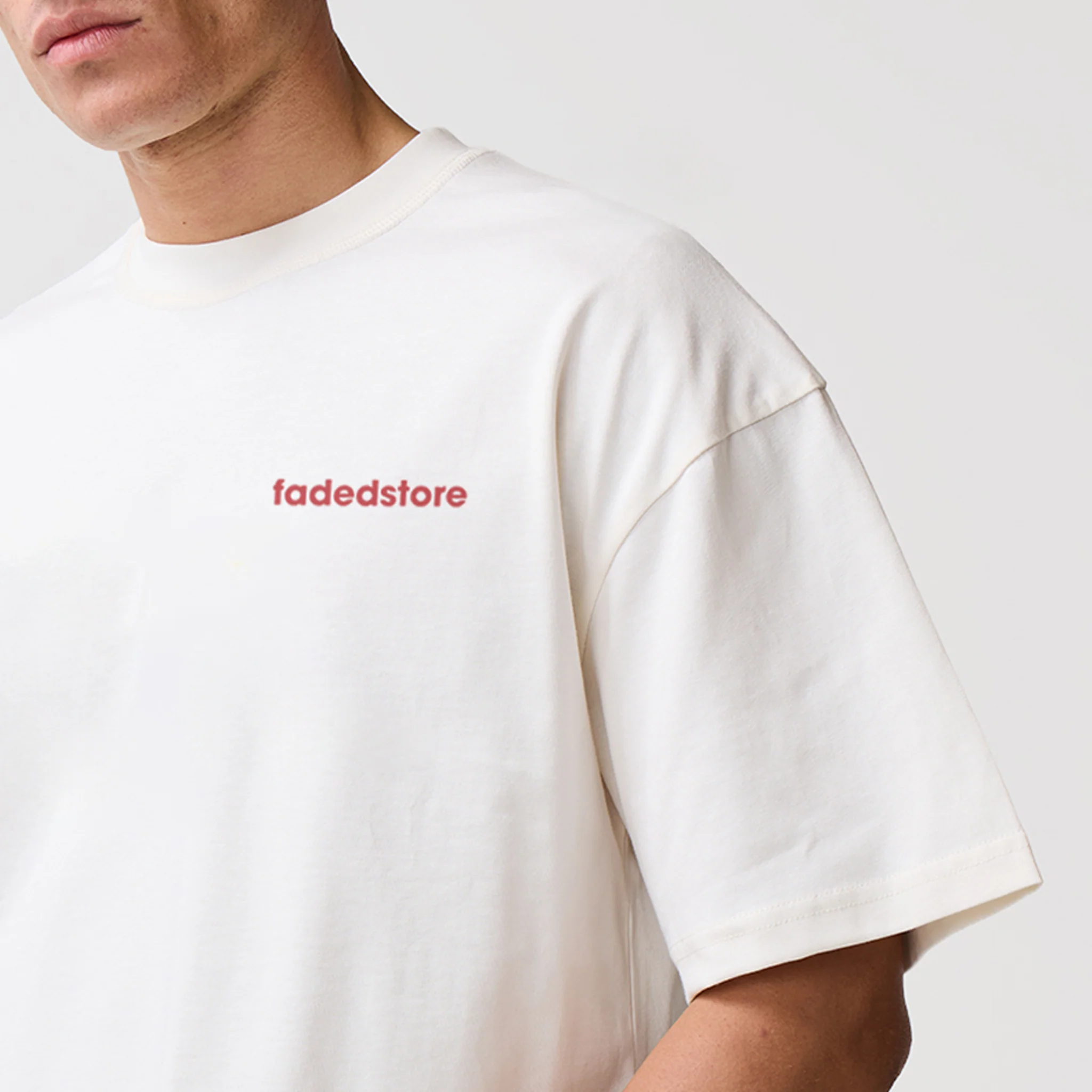 Por Favor T-Shirt | Chalk - Image 9