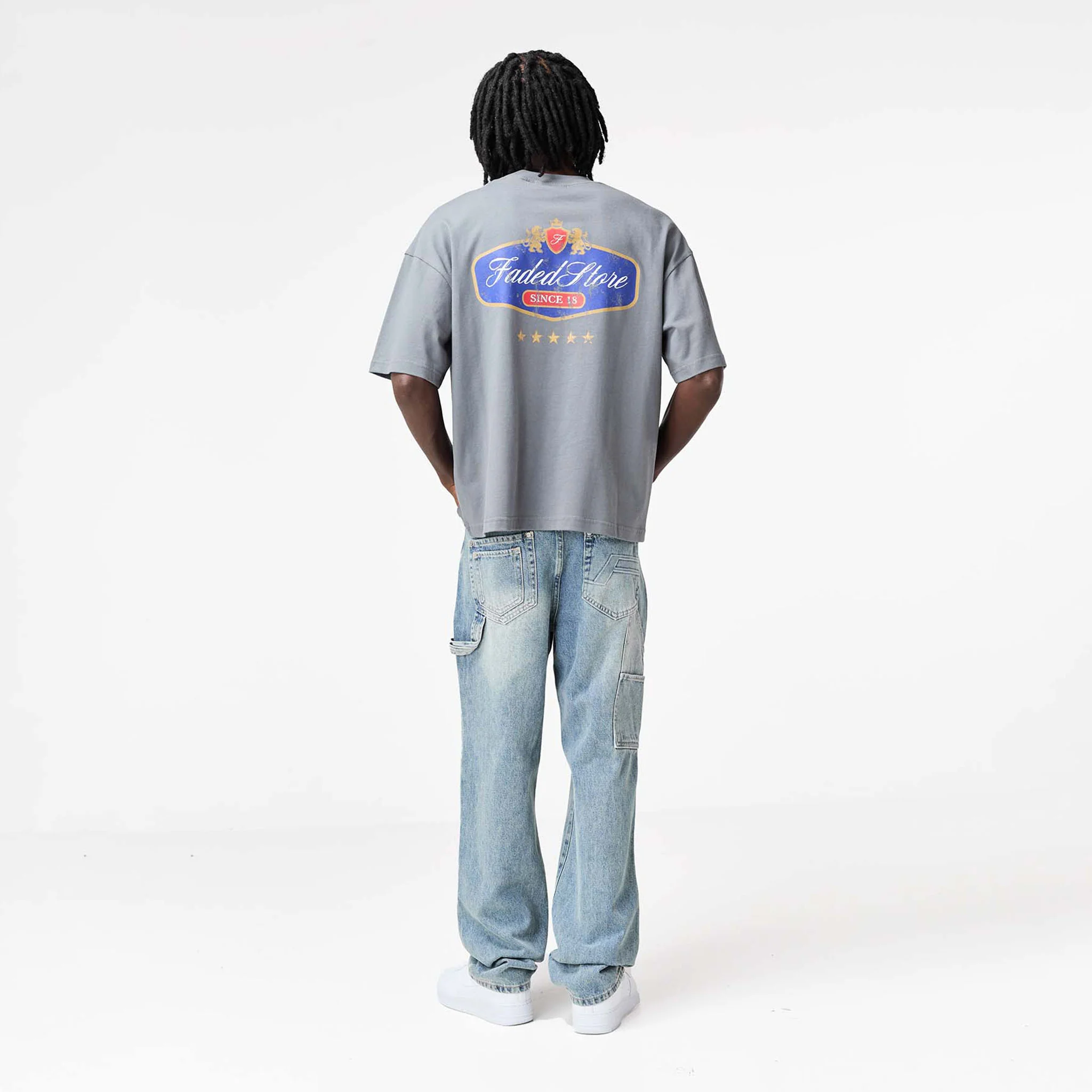 Racing T-Shirt | Mid Grey - Image 5