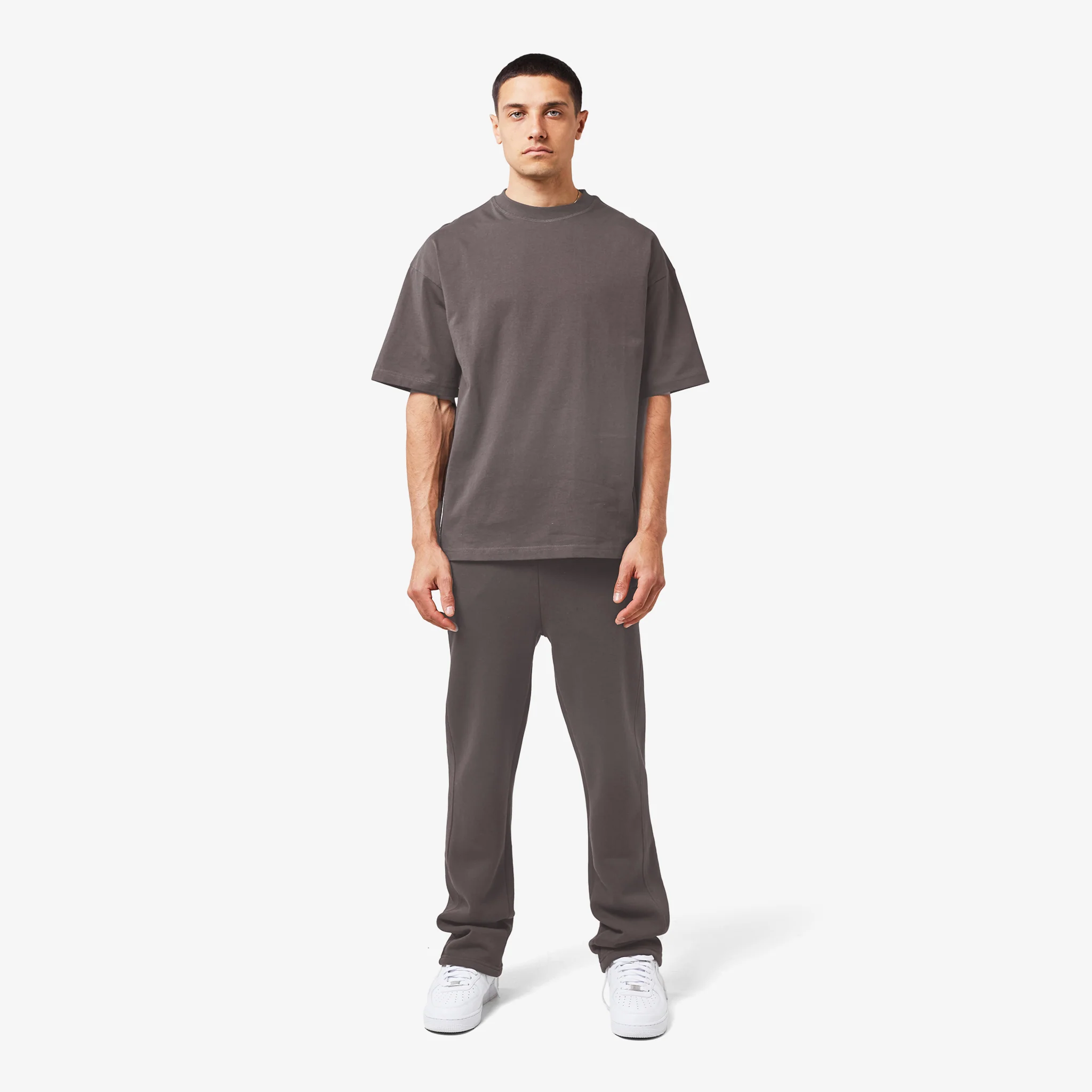 Regular Cotton T-Shirt | Walnut Brown - Image 3