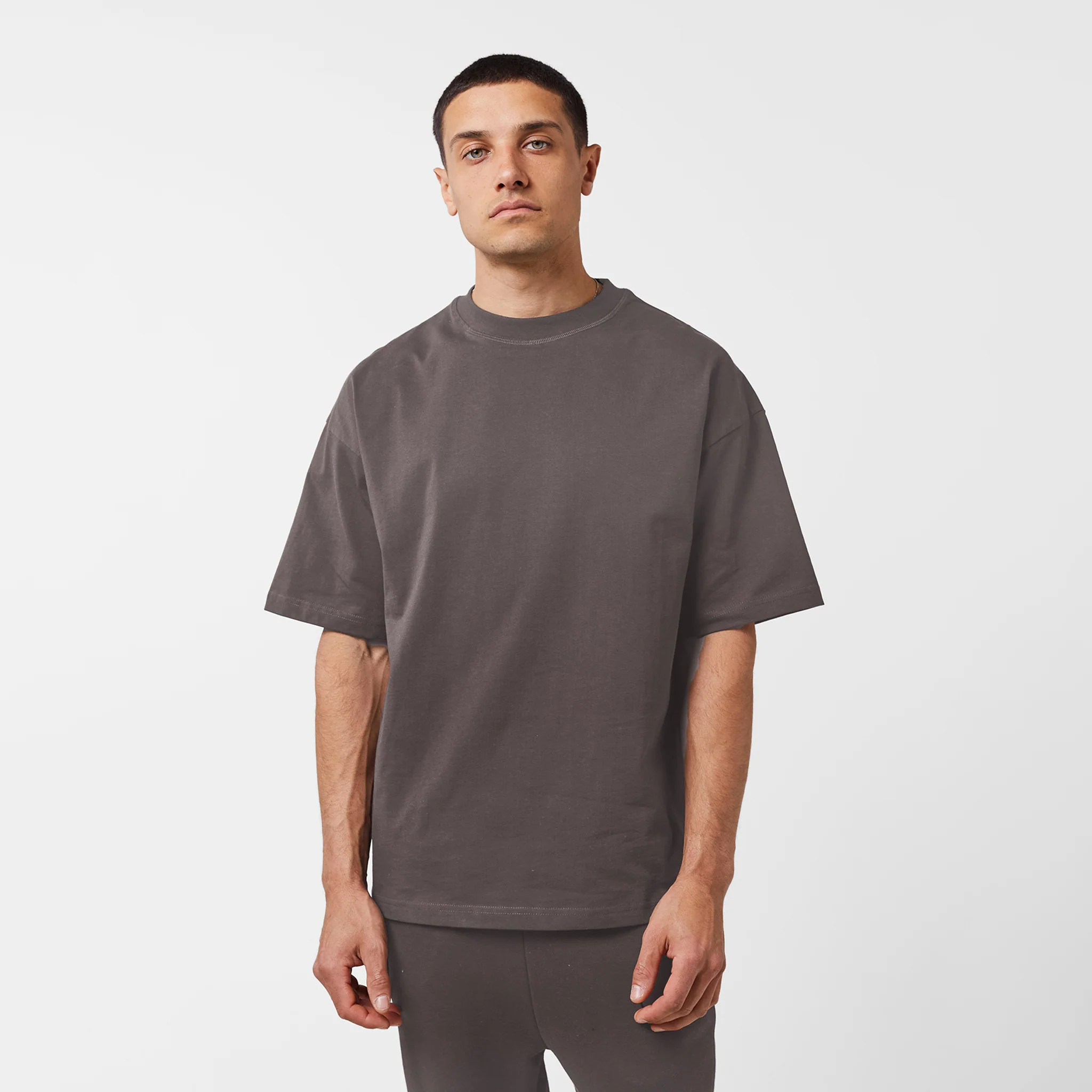Regular Cotton T-Shirt | Walnut Brown - Image 4