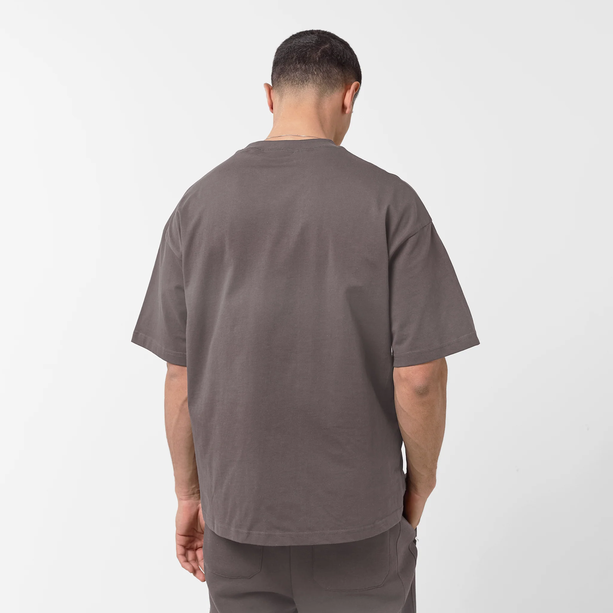 Regular Cotton T-Shirt | Walnut Brown - Image 7