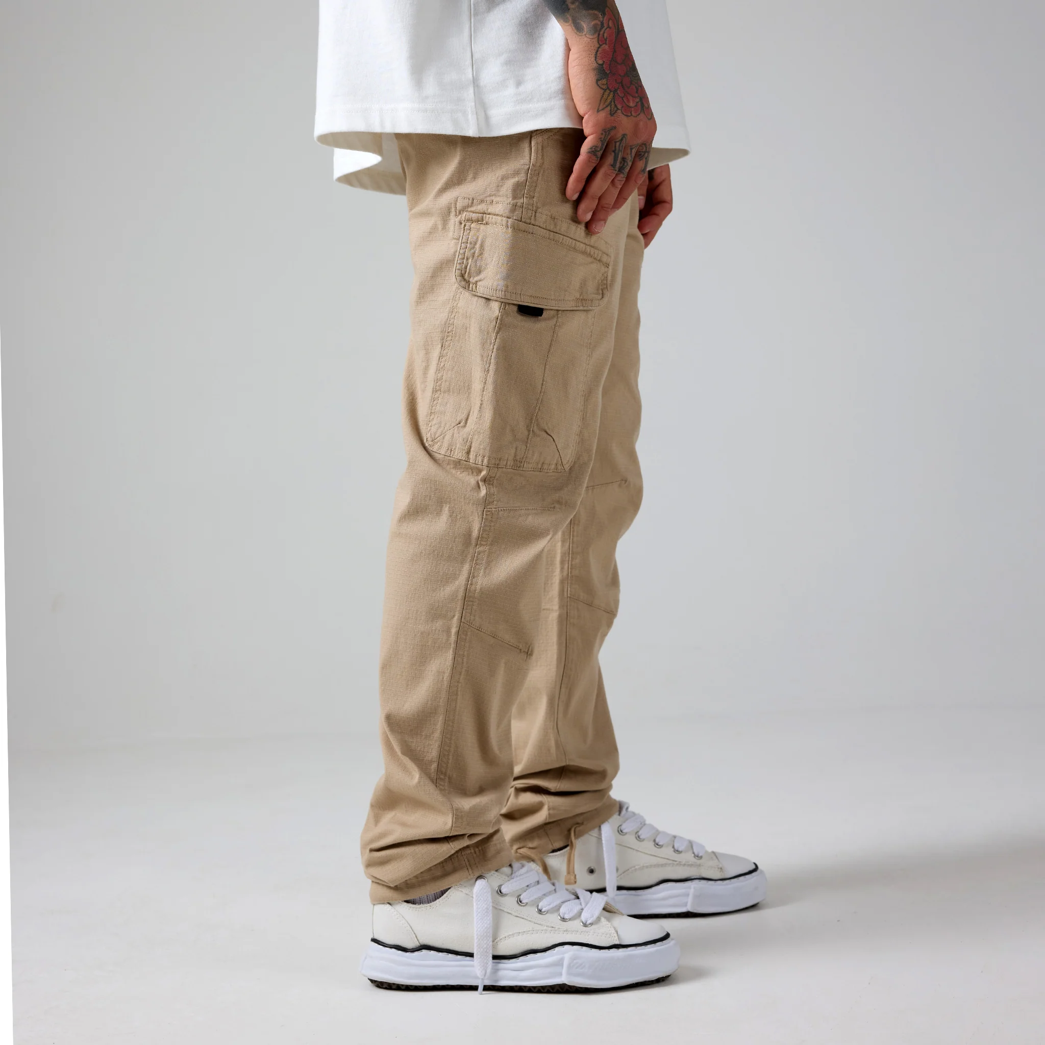 Ripstop Cargo Pant | Stone - Image 4