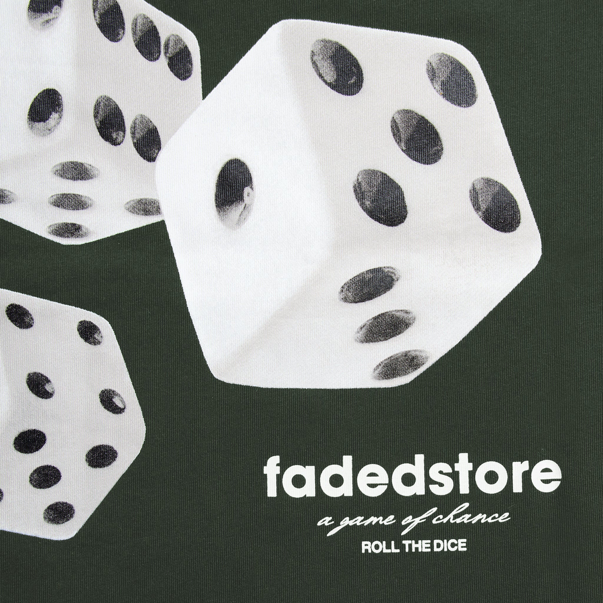 Rolling Dice T-Shirt | Forest Green - Image 4