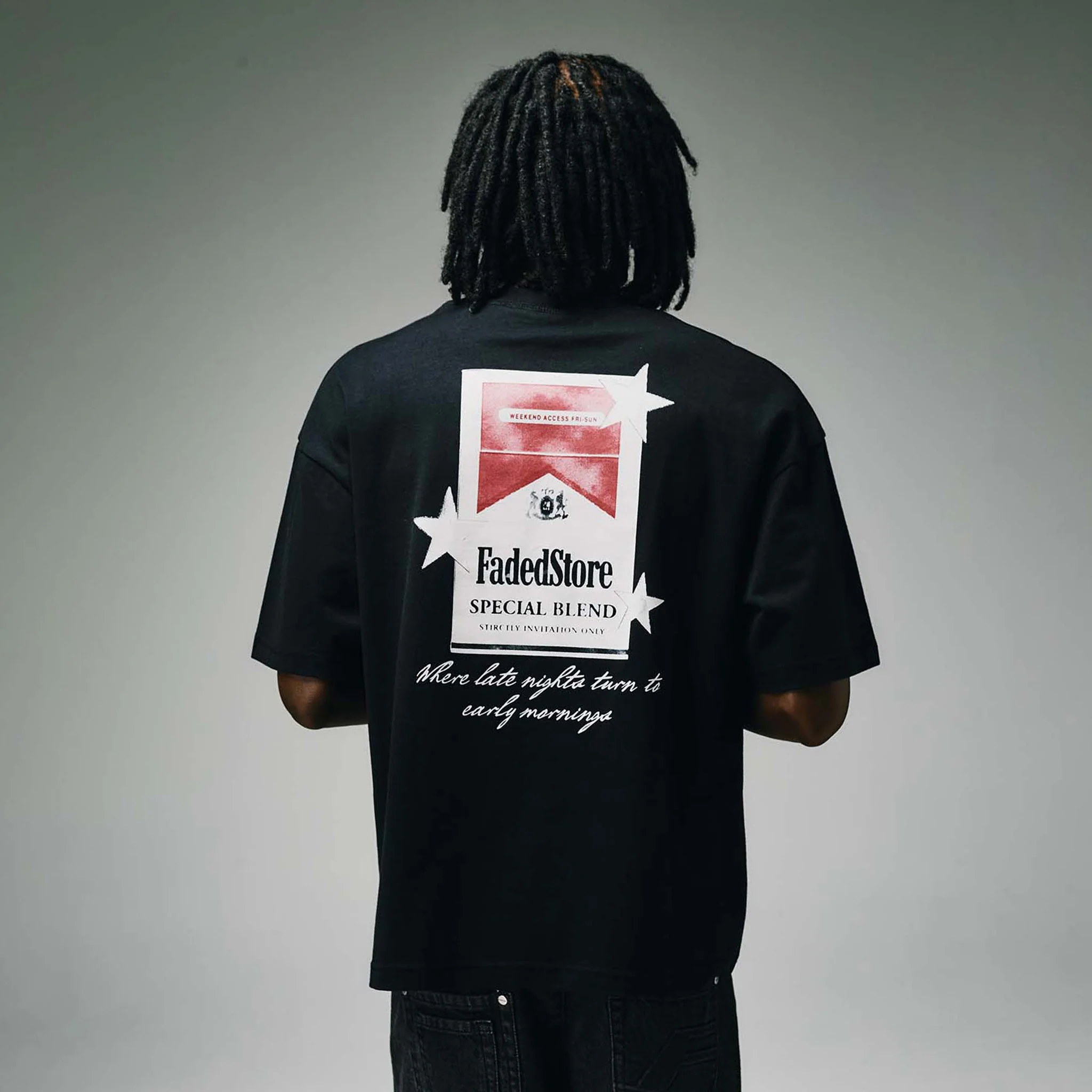 Smoke T-Shirt | Black - Image 9