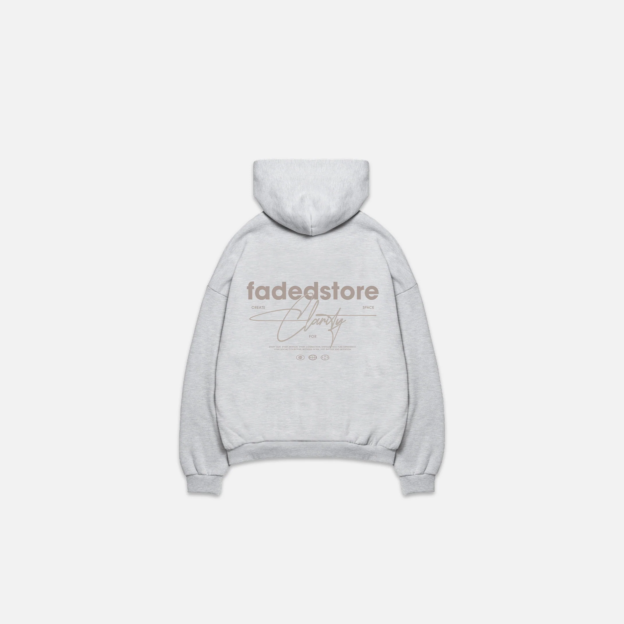 Space For Clarity Twinset | Grey Marl - Image 3