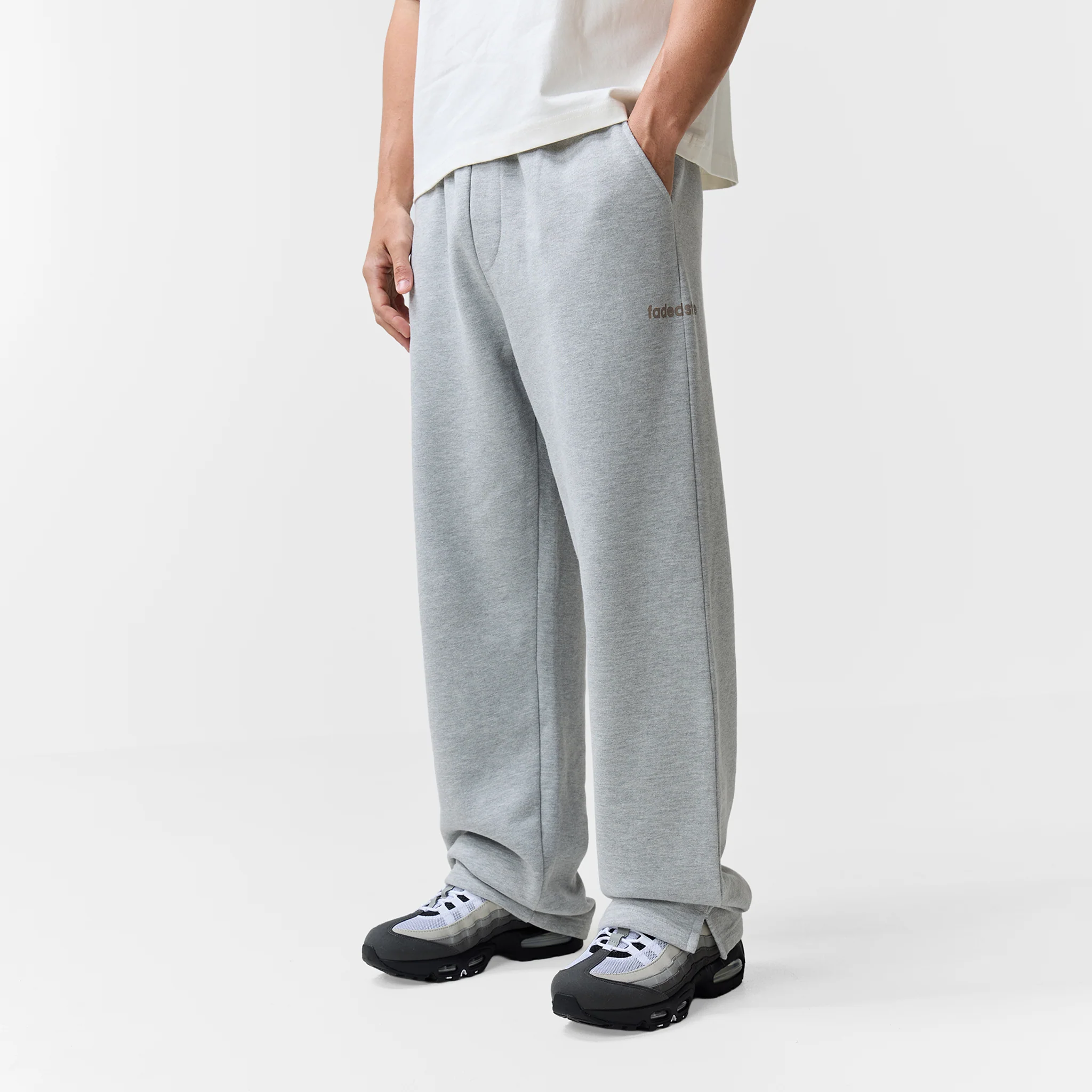 Space For Clarity Tracksuit | Grey Marl - Image 11